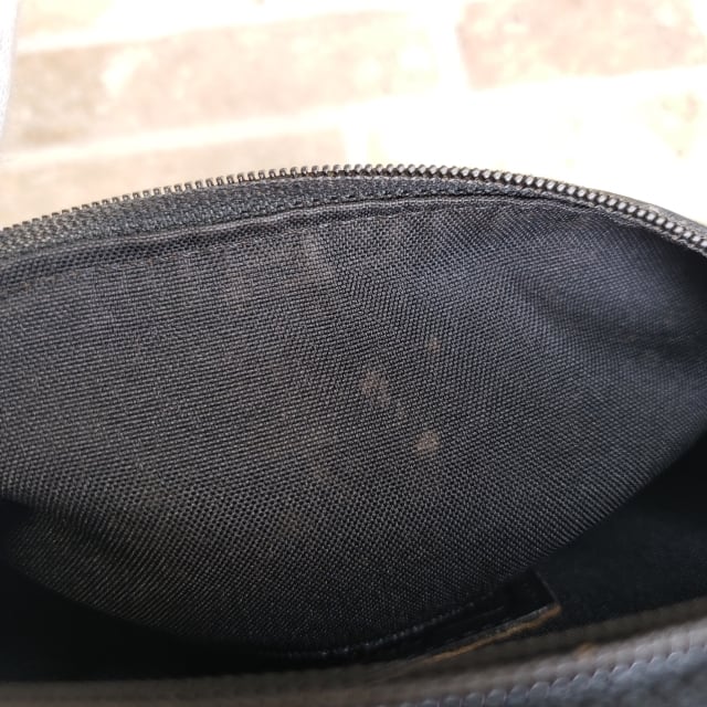 オールドコーチ ☆レザー ウエストポーチ ブラック ボディバッグ COACH