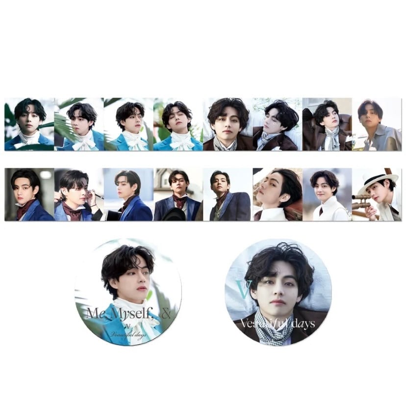 BTS 写真集 Me Myself マスキングテープ マステ 和紙テープ | KPOWER