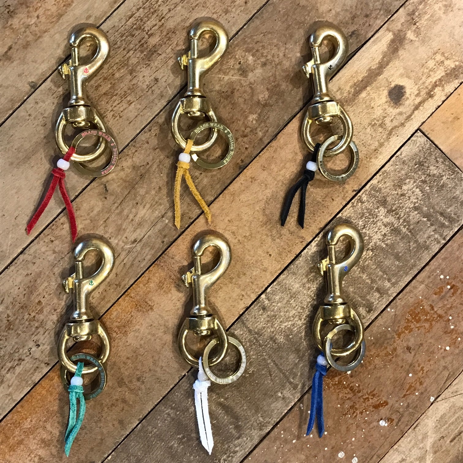 Button Works ボタンワークス Key Ring | Curiousism