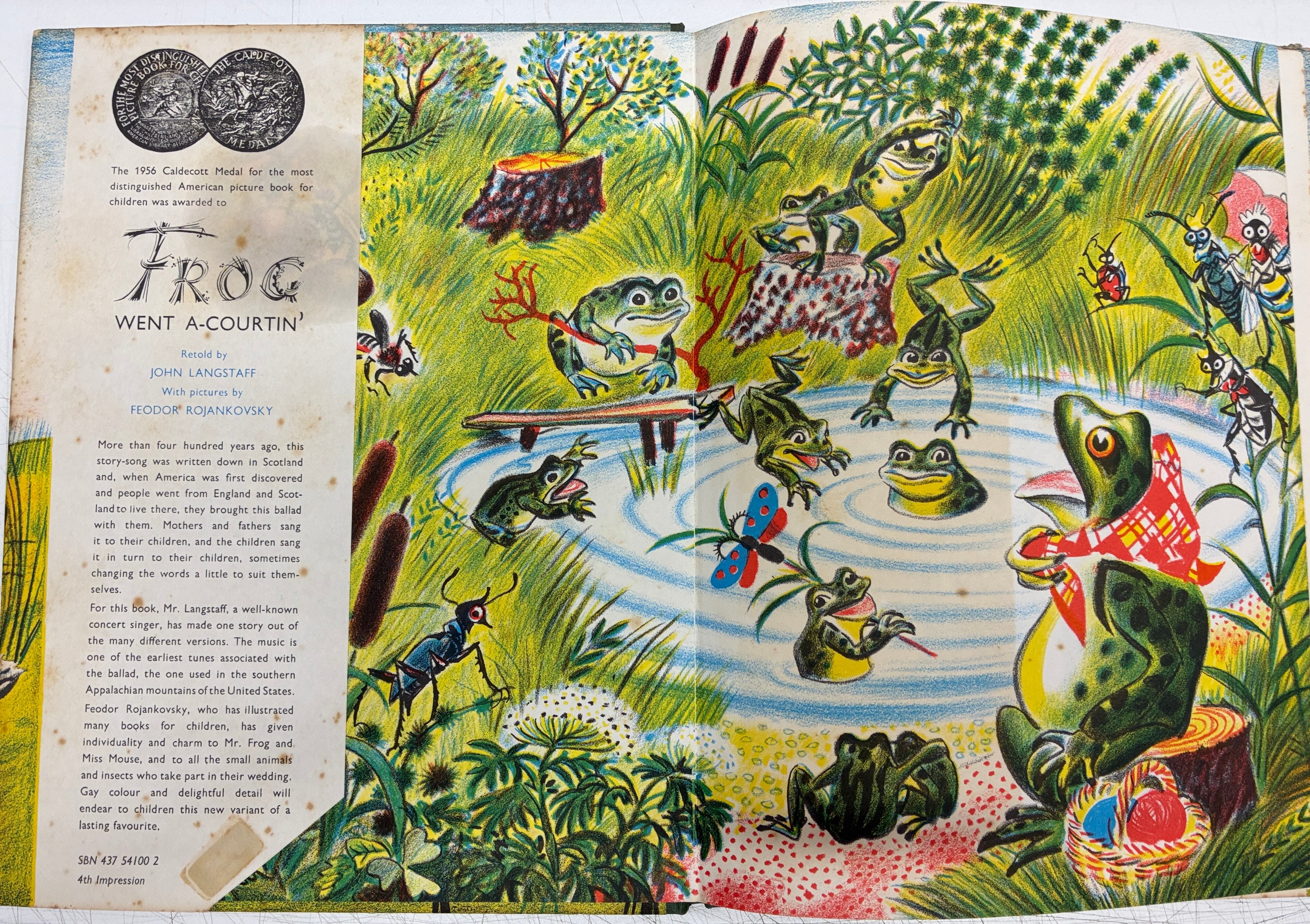 Feodor Rojankovsky（ロジャンコフスキー） Frog Went A-courtin' John