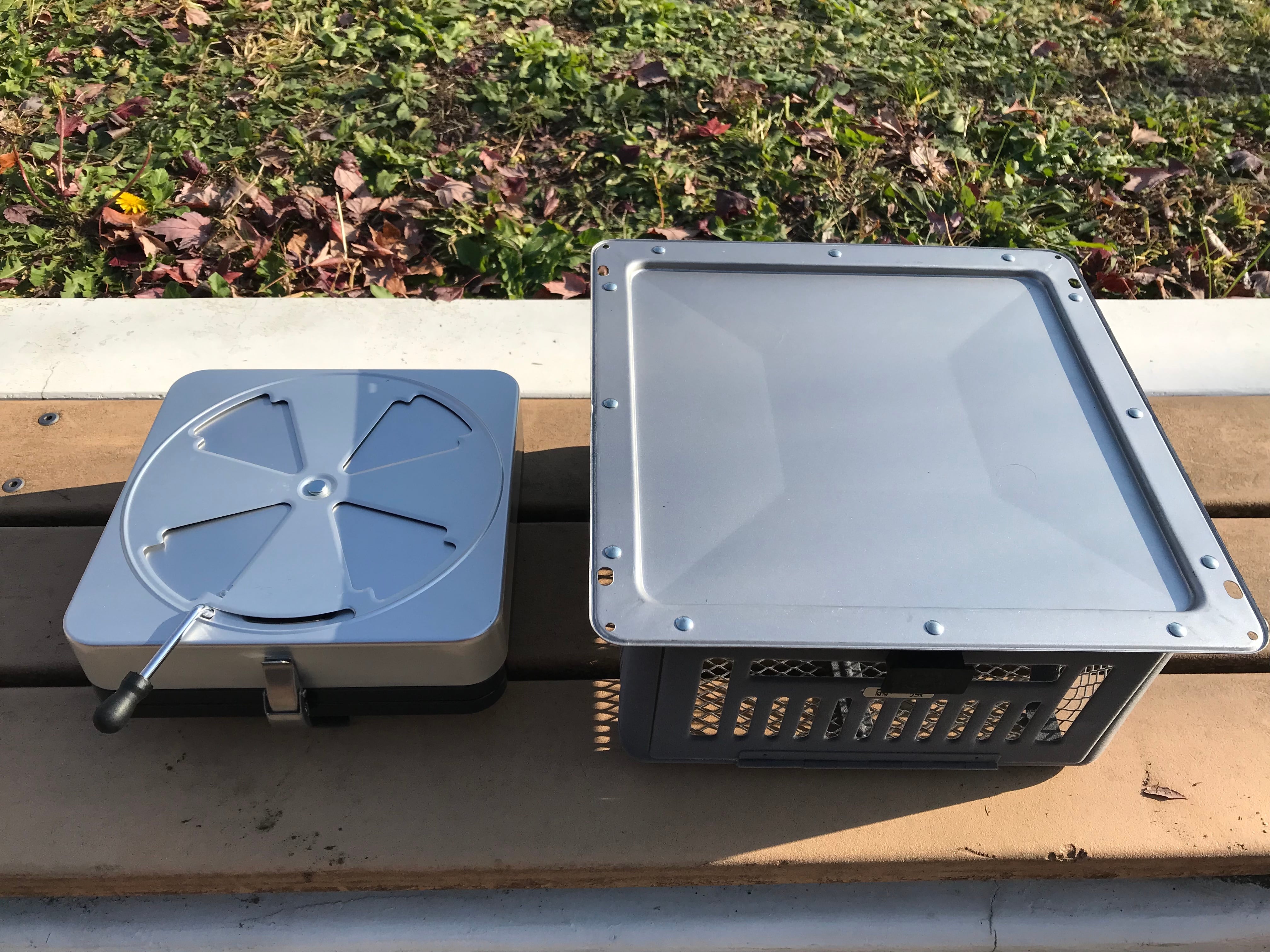 ミツウロコの豆炭コタツの燃焼器＋遮熱板セット | 火とアウトドアの