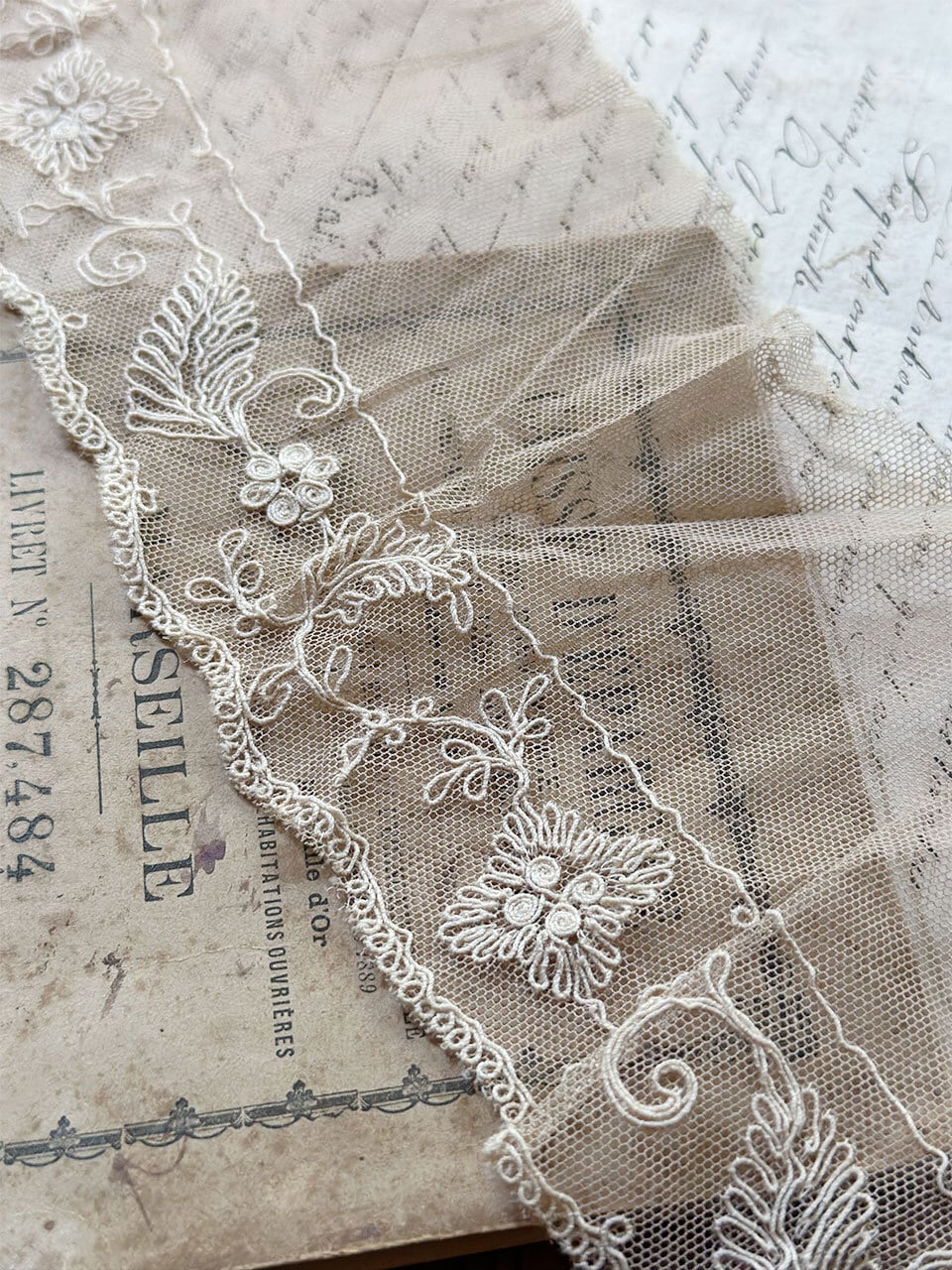 レース | Brocante de La Cocotte （フランスアンティーク・ドライ