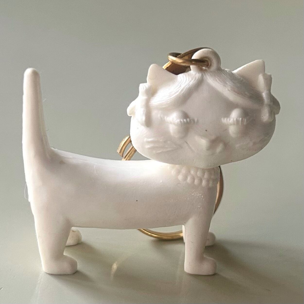 Unimel ユニメル 猫 ネコ ねこ フレンチキーホルダー | ブルボン蚤の市