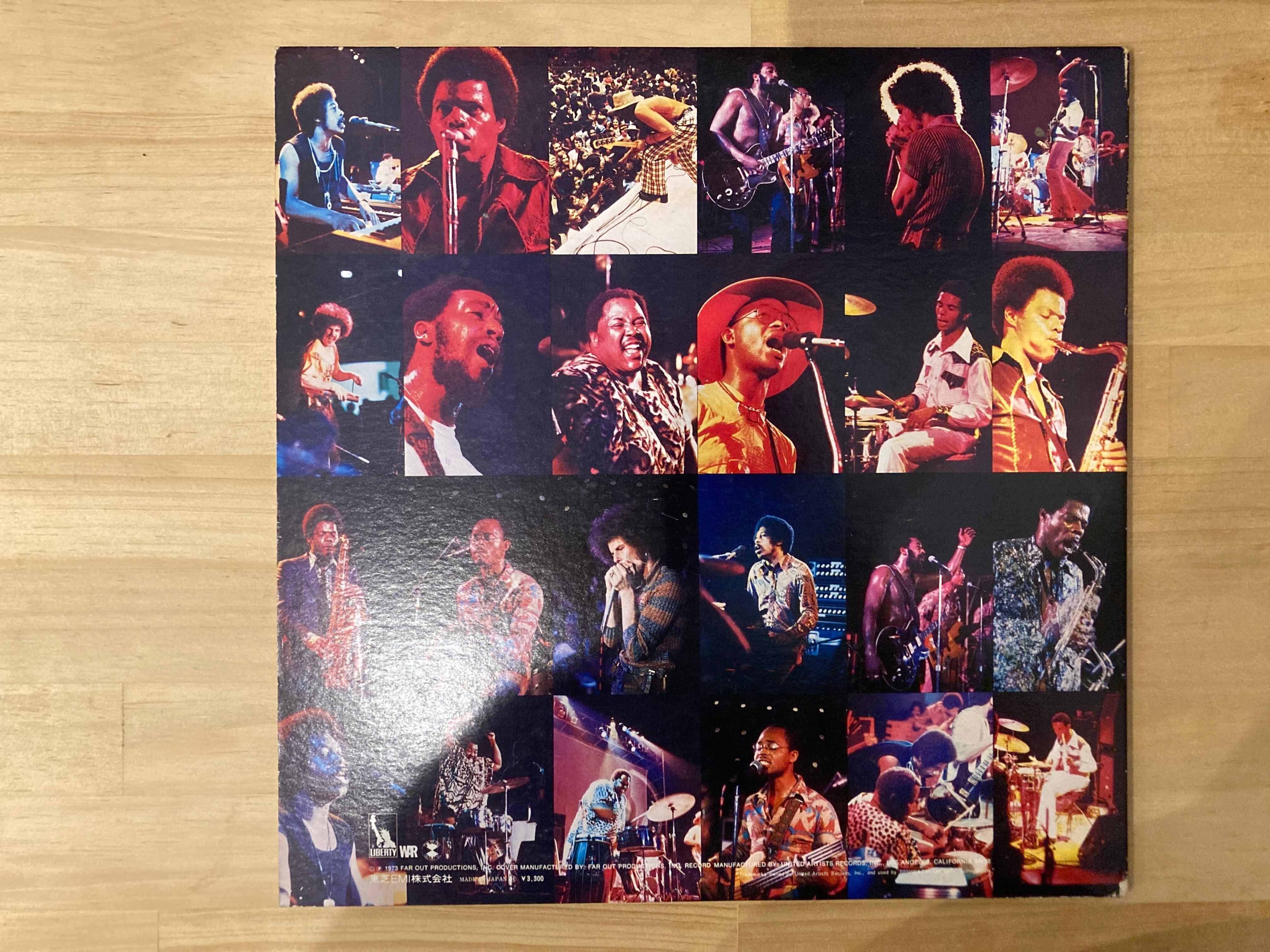 WAR / WAR LIVE | sixteen records (シックスティーンレコード)