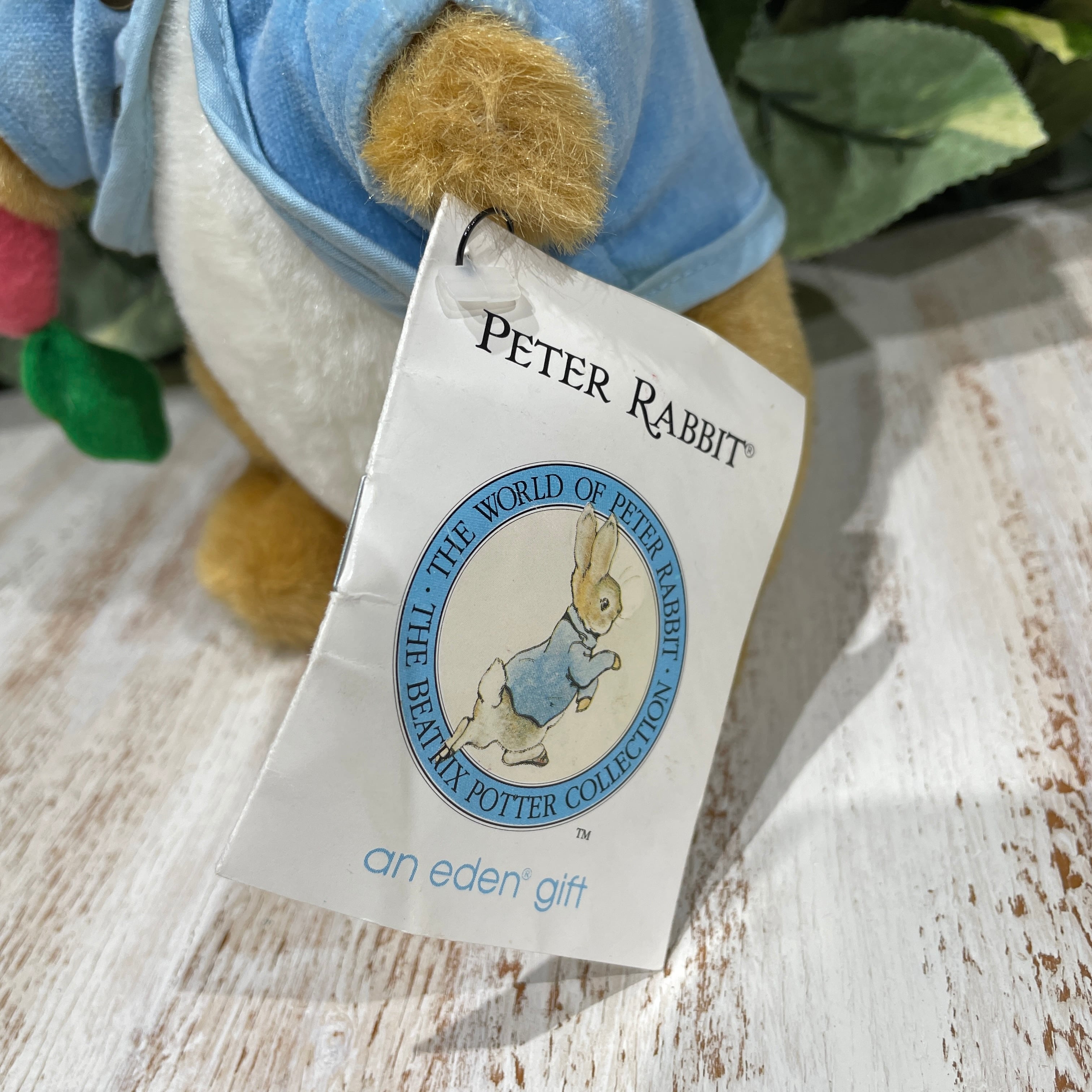 ⭐︎ピーターラビットちゃん⭐︎eden toys製⭐︎タグ付きデッド