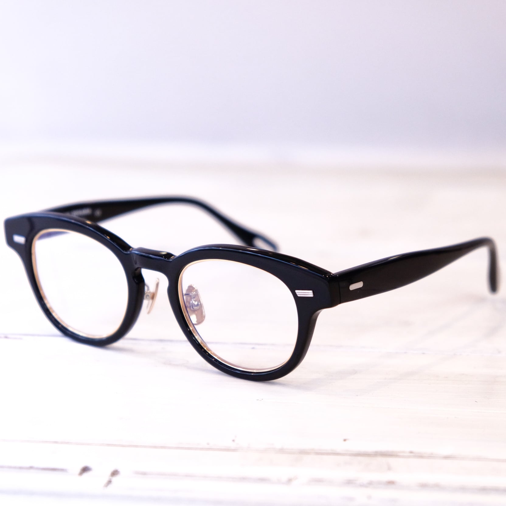 YUICHI TOYAMA ユウイチトヤマ メガネ U-128/BLACK GOLD | livra eyewear