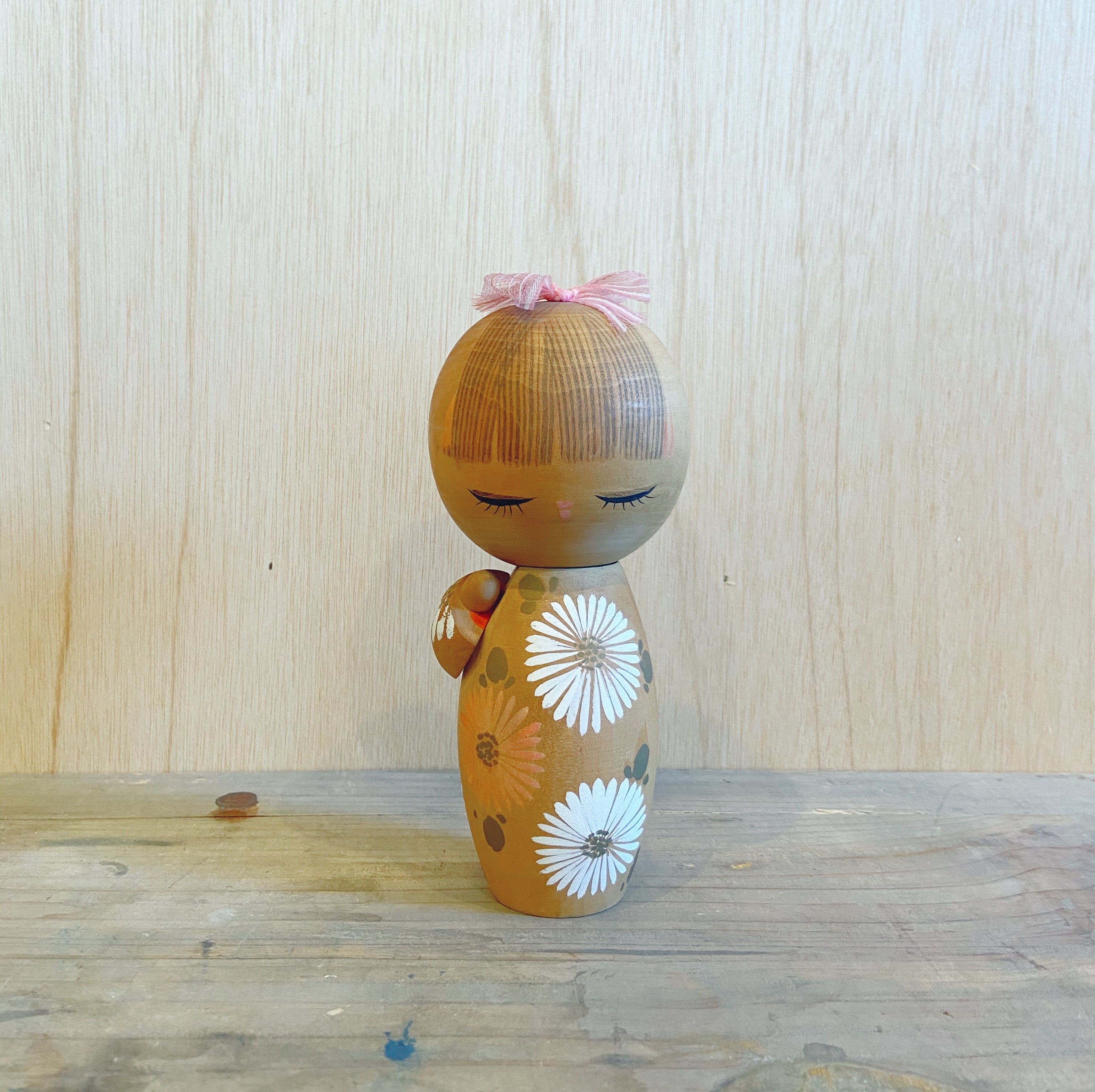 近代創作こけし 青木蓼華作 | 白鳥座雑貨店