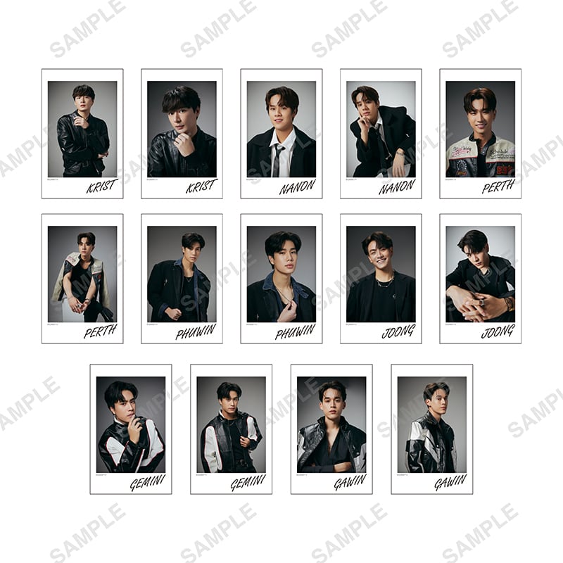 単品】トレーディングチェキ風カード ソロ7人Ver.（GMMTV MUSICON