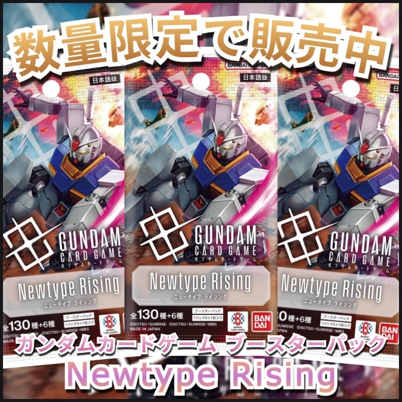 ガンダム Newtype Rising LR以下4コン ガンダムカードゲーム Newtype
