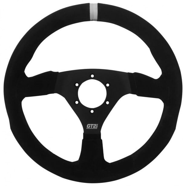GT2i ステアリングホイール フラット 330 PRO(スエード