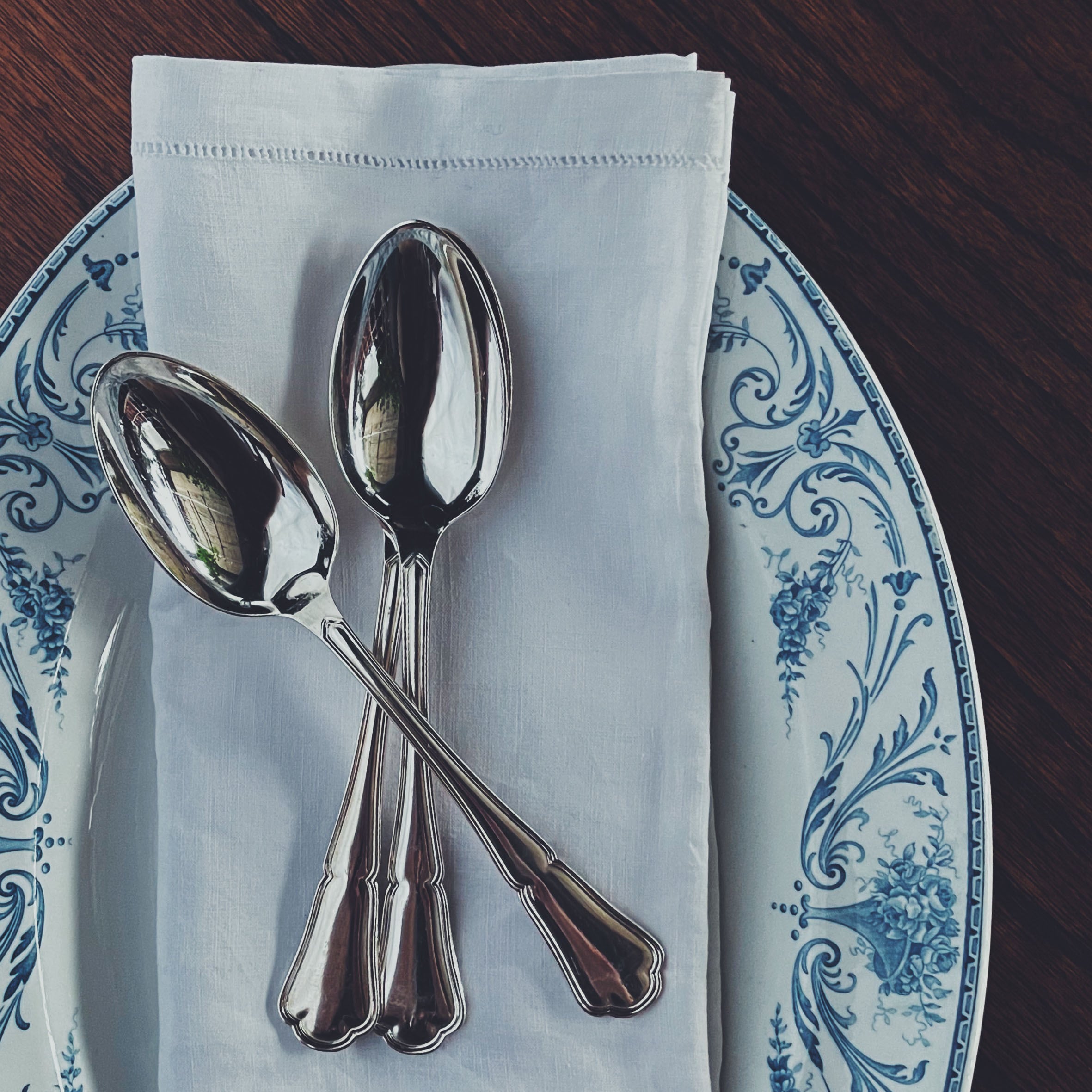 Ercuis シルバープレート デザートスプーン｜France | SASHIIRO