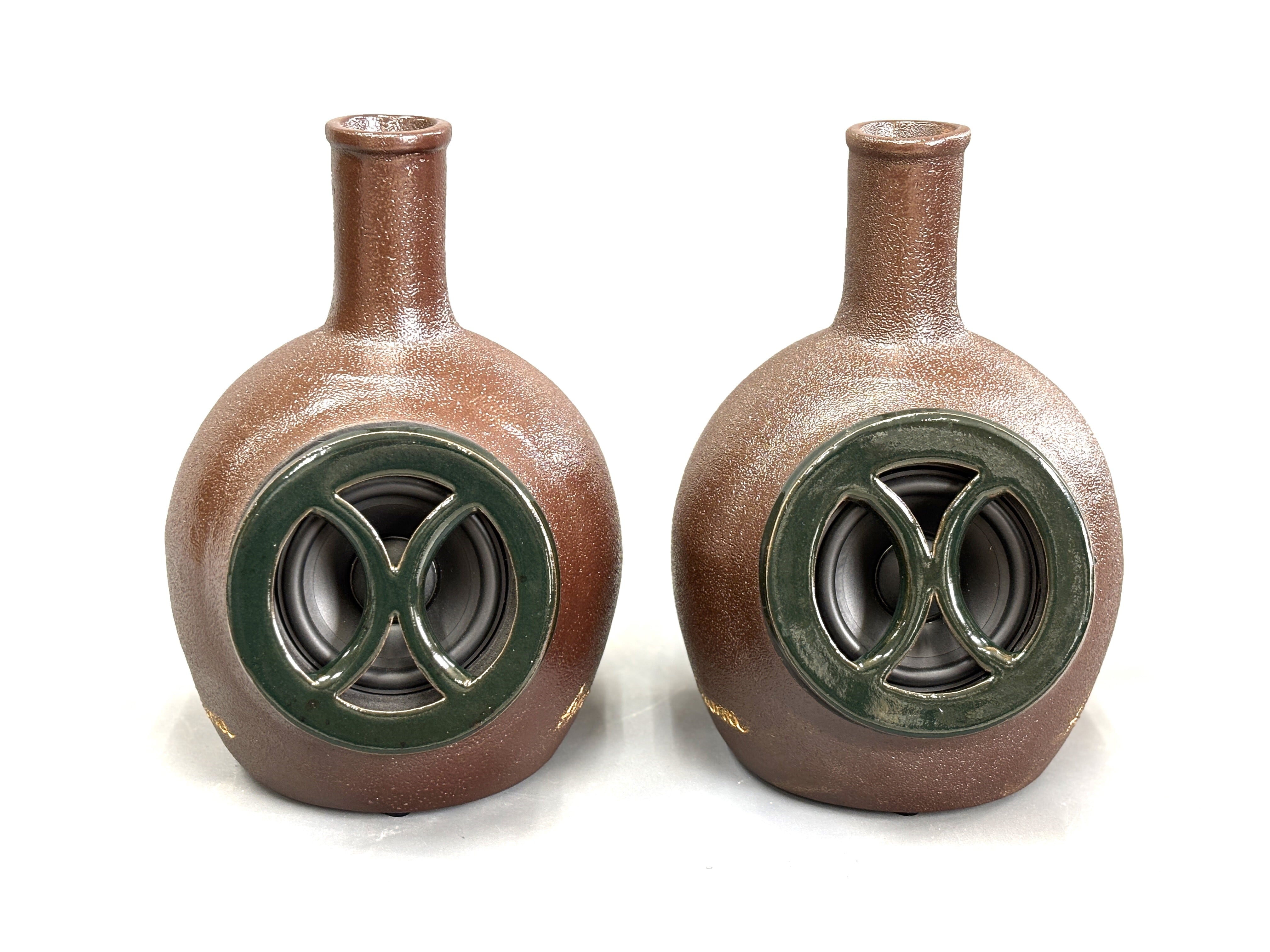 受注生産】屏風ヶ浦焼 高音質陶器スピーカー「Amano Iwabue」／ボトル