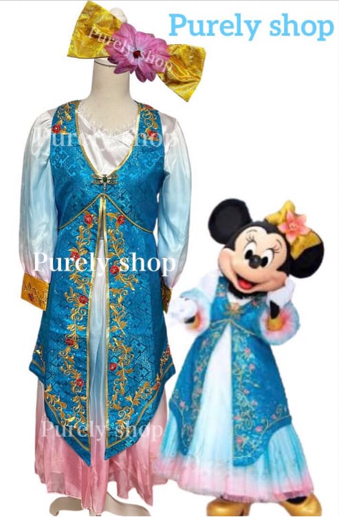 ディズニー ファンタジースプリングス ミニーマウス ワンピース Dハロ