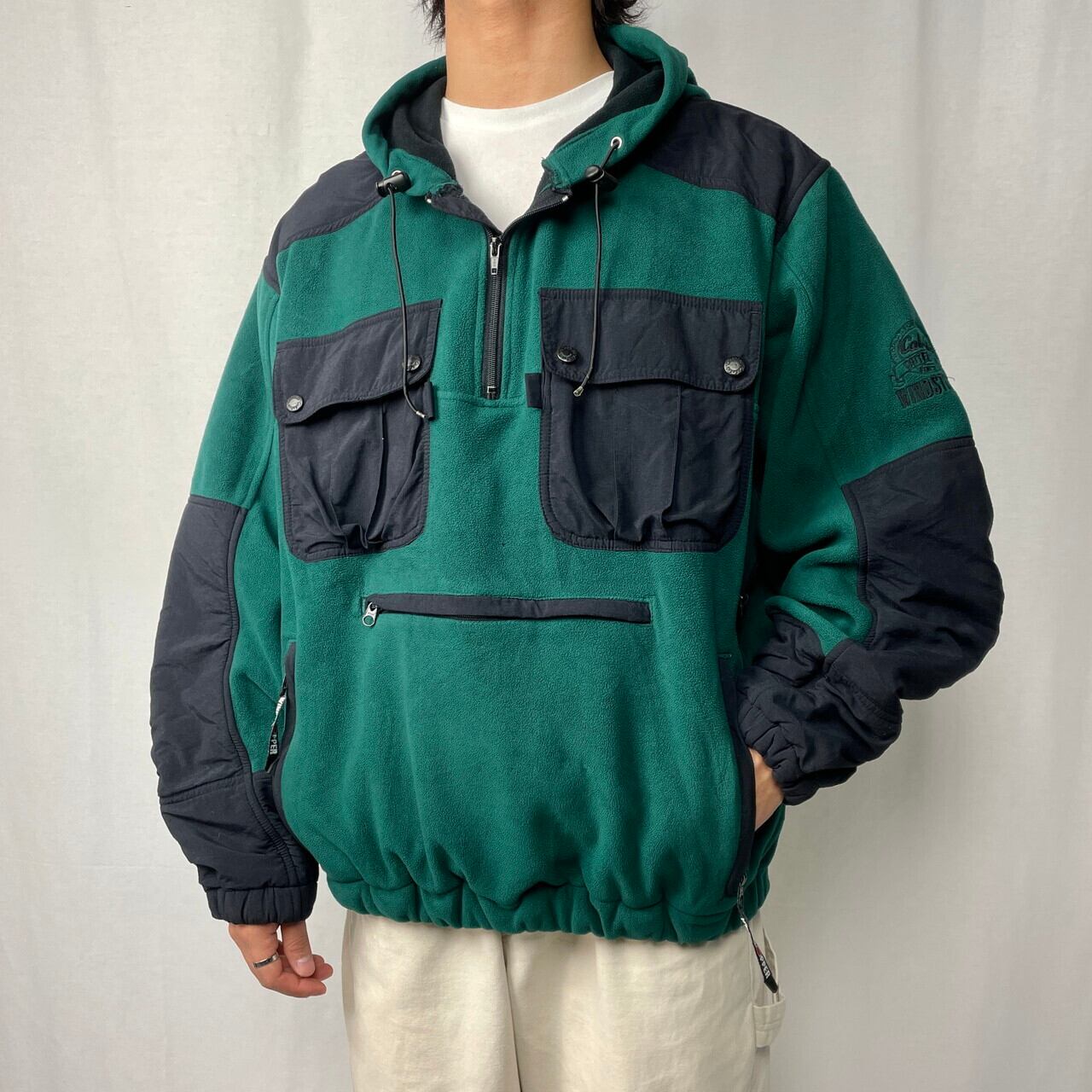 90年代 Cabela's カベラス フリースプルオーバージャケット メンズXL