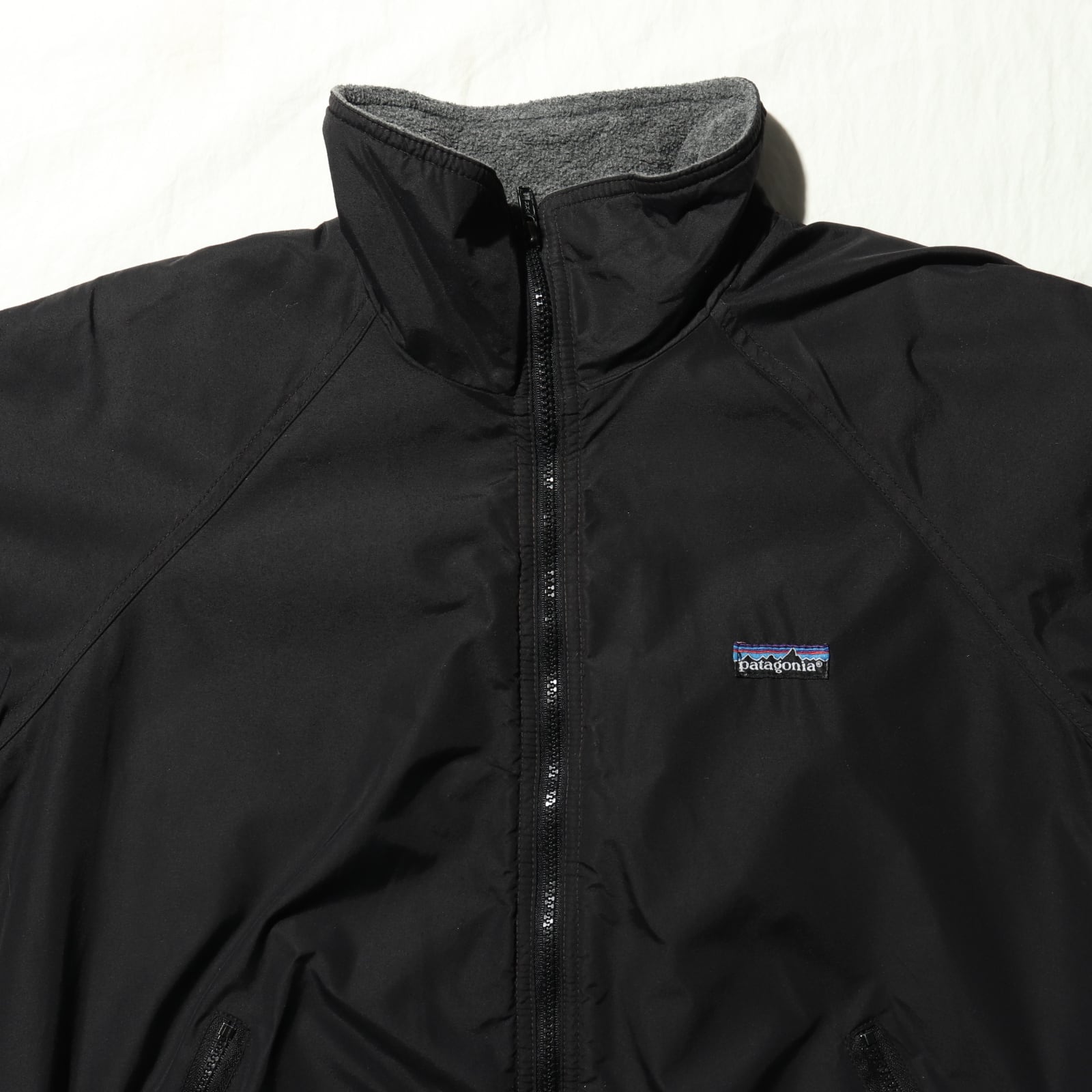 極美品 M ブラック USA 80s 三角タグ Patagonia Shelled Synchilla