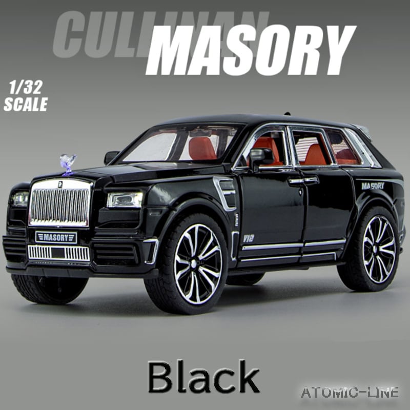 ロールスロイス カリナン MANSORY 1/32 ミニカー 全3色 ライト点灯