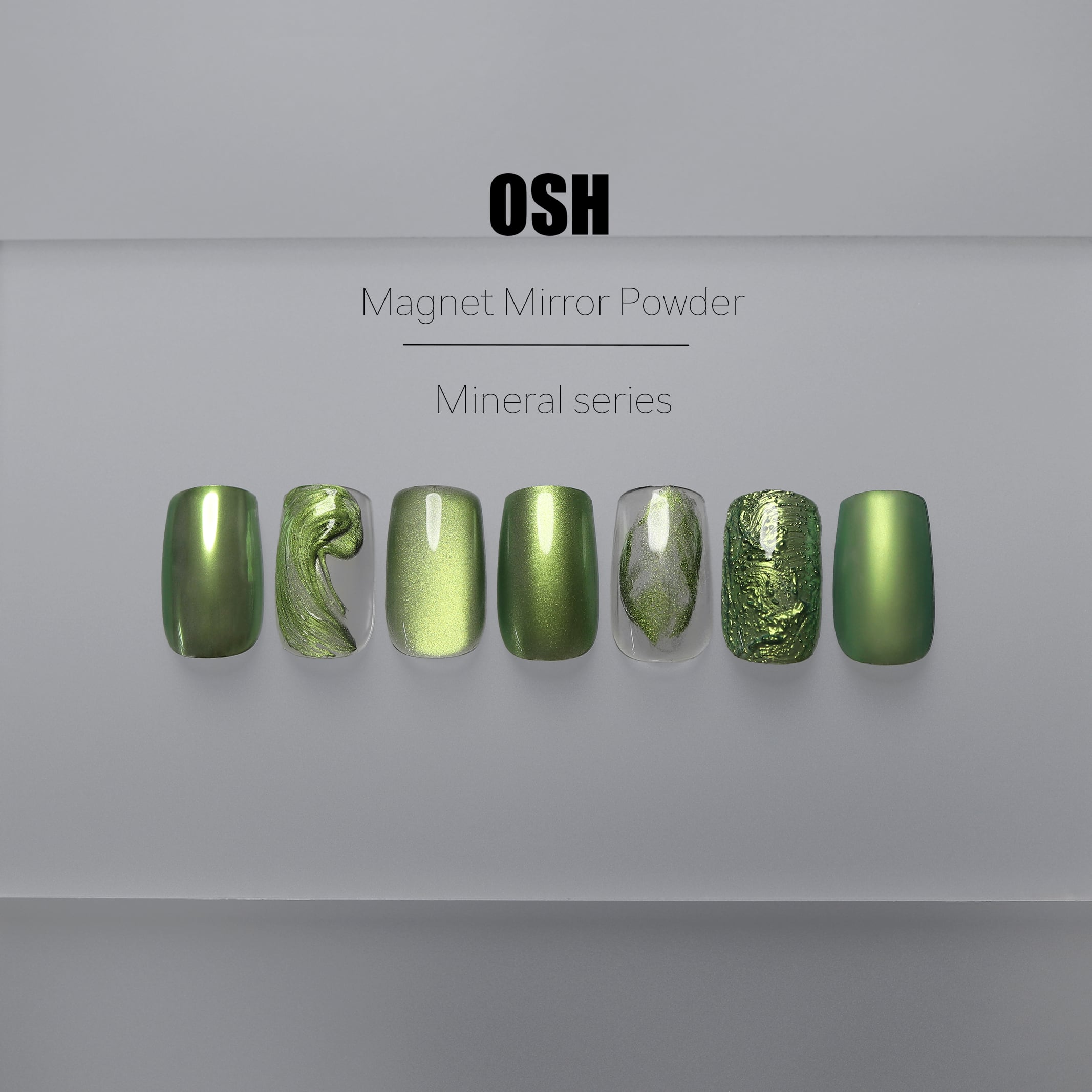 OSH ネイル用マグネットパウダー、ミラーパウダー他 OSH ネイル用