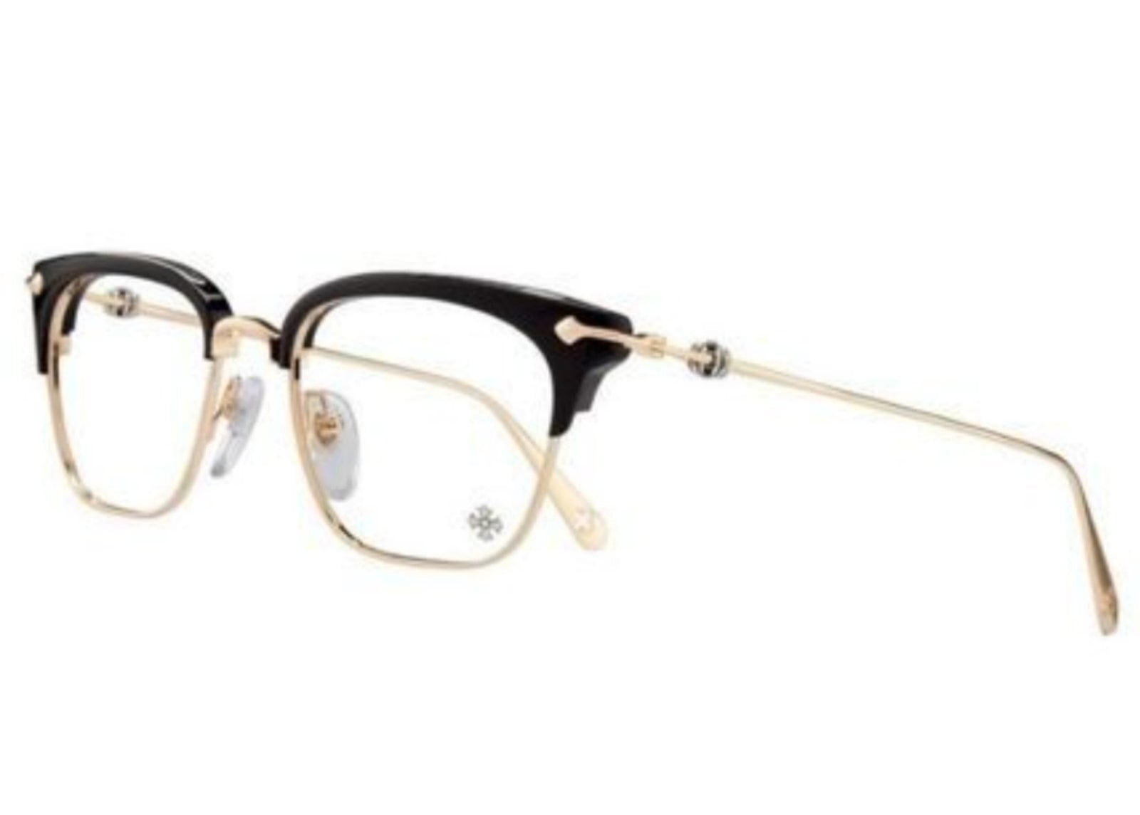 CHROME HEARTS クロムハーツ SLUNTRADICTION アイウェア ゴールド 眼鏡