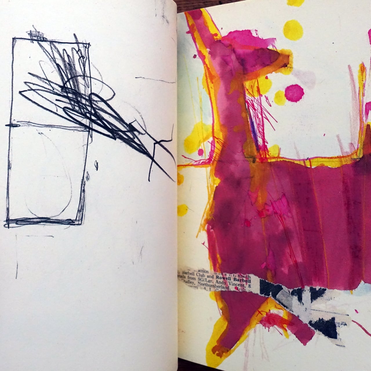 大竹伸朗 倫敦/香港 1980 | タイムカプセル