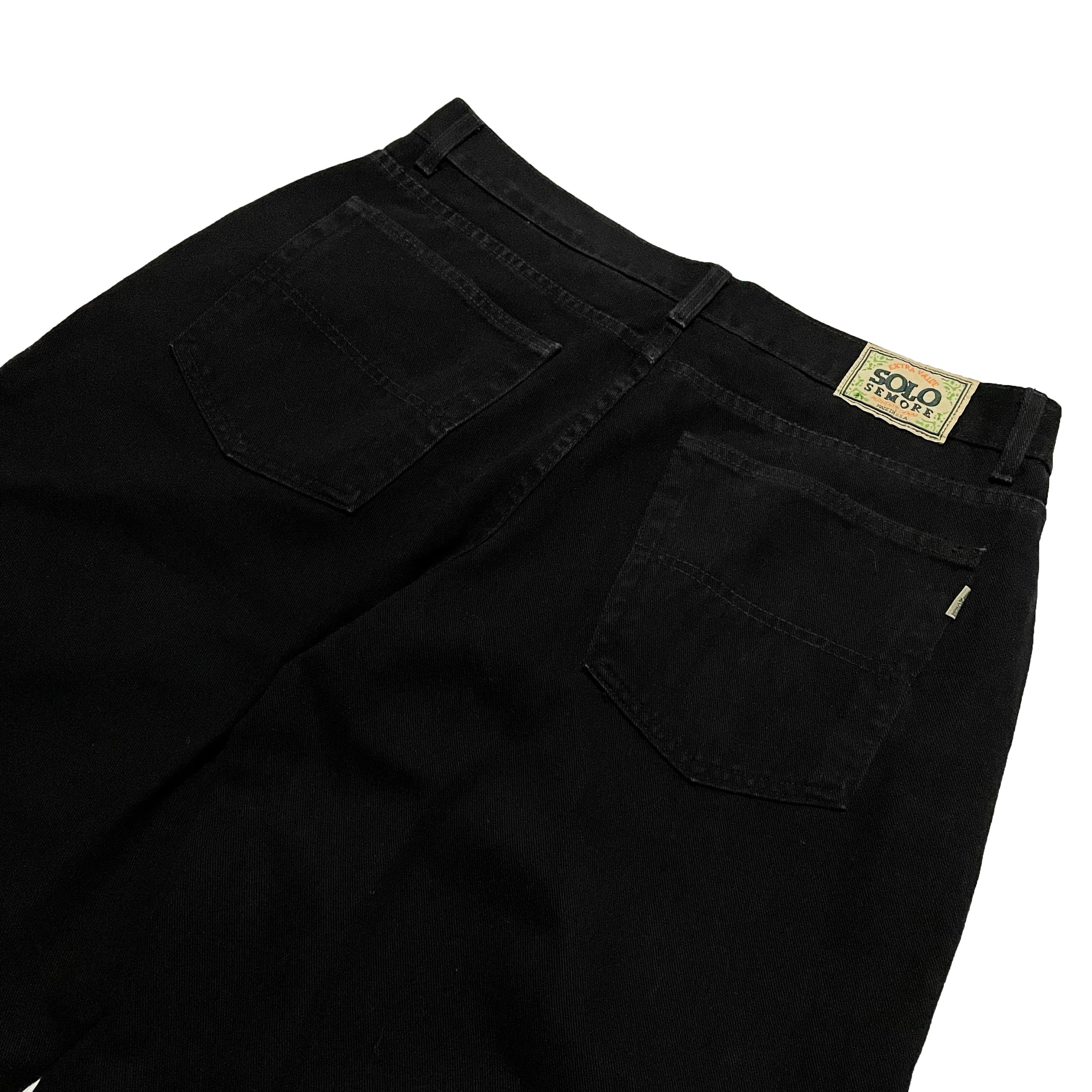 90's SOLO SEMORE デニムバギーパンツ | 古着屋 Boogie