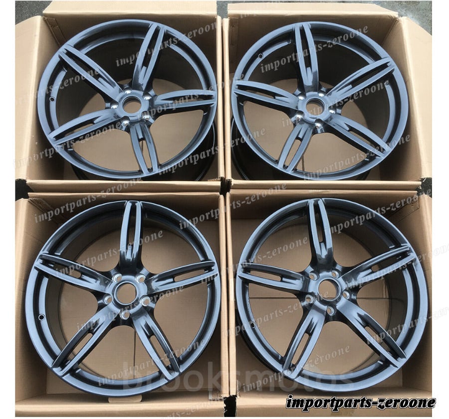 21インチ22インチ ダークグレイ フェラーリ 458 5スポークスタイル