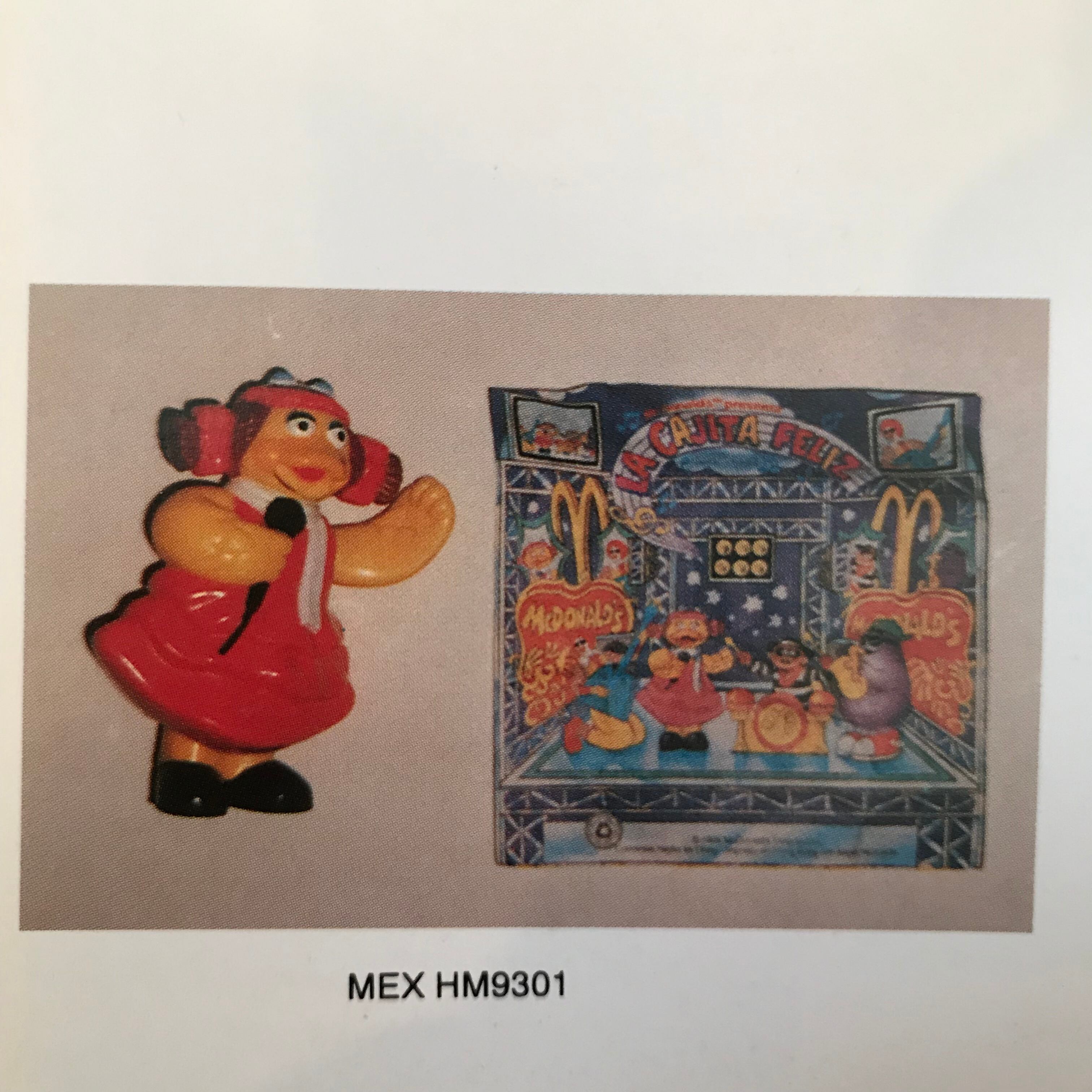 90's マクドナルドトイ 『たのしい♪マックバンド』シリーズ全4種類