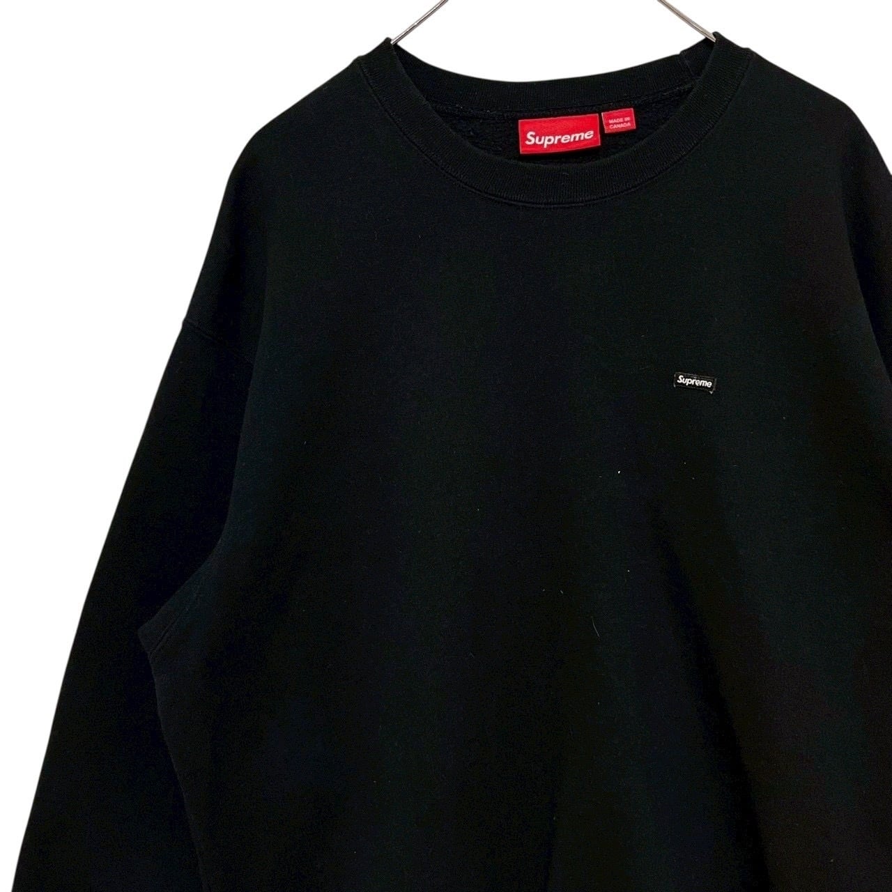 supreme シュプリーム スウェット トレーナー M 刺繍ロゴ ワンポイント