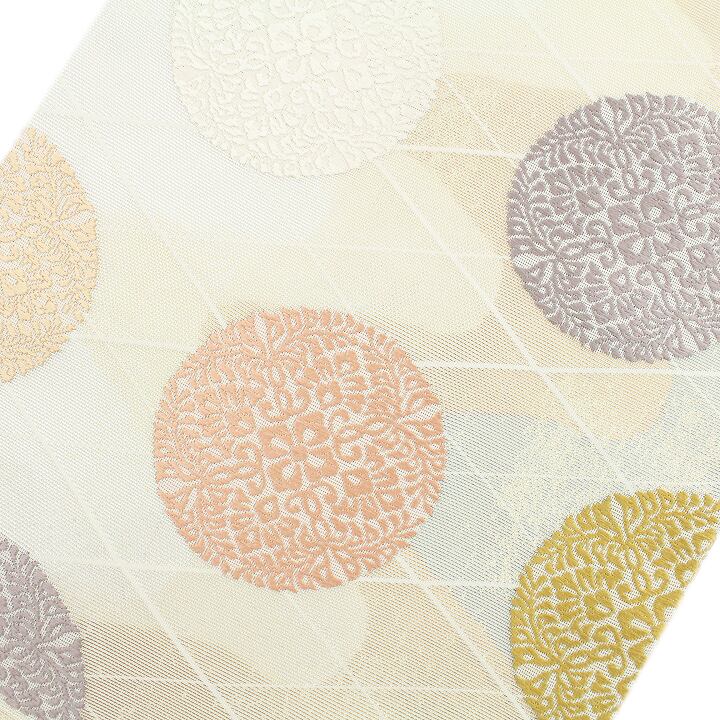 三越】お誂え 最高級【夏の唐織】 上品に華やぐ【有職文様】 『紗』の