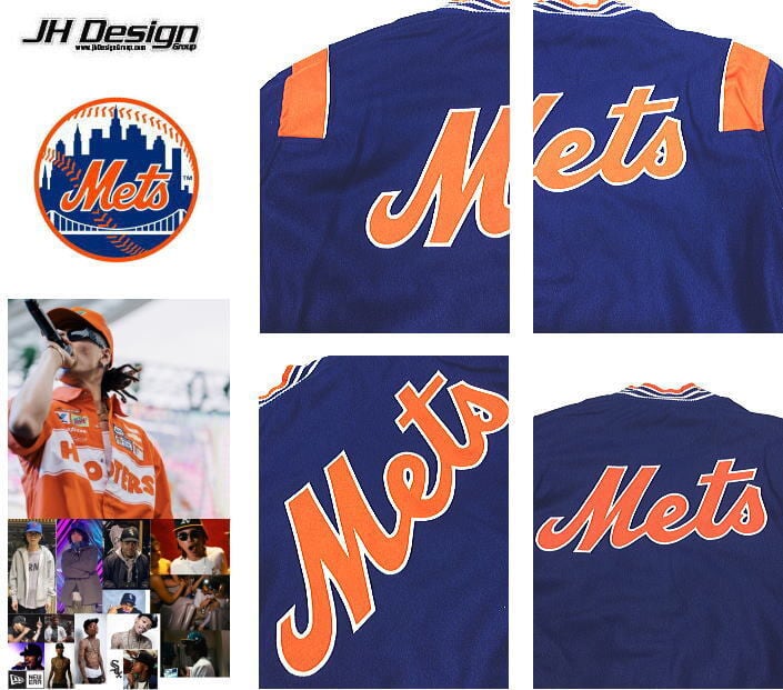 送料無料】ニューヨーク メッツ スタジャン MLB JH DESIGN