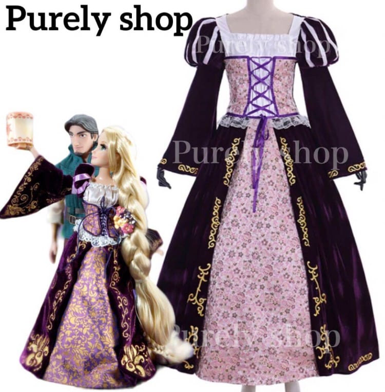 ディズニー ラプンツェル フェアリーテイル デラックス ドレス Dハロ