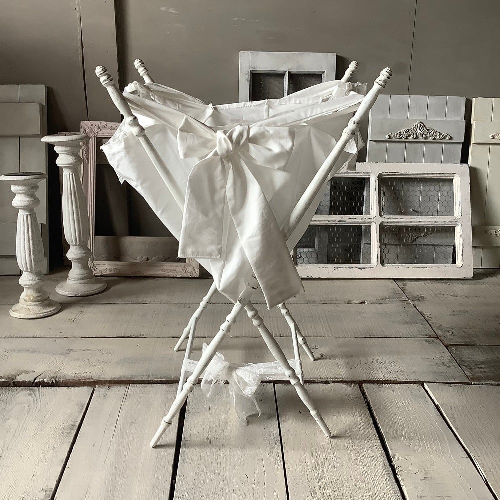 現品1点在庫あり】ソーイングスタンド・リネン生地付き