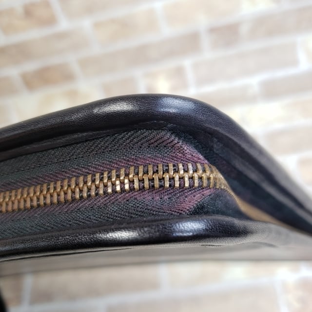 オールドコーチ ☆ レザー ドキュメントケース クラッチ ブラック A4OK