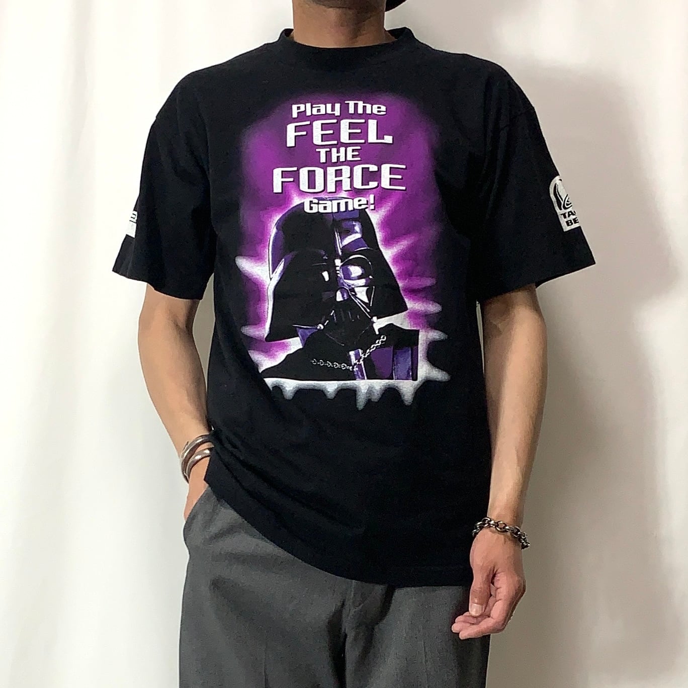 vintage 90s Darth Vader STAR WARS print T-shirt MOVIE PEPSI TACO