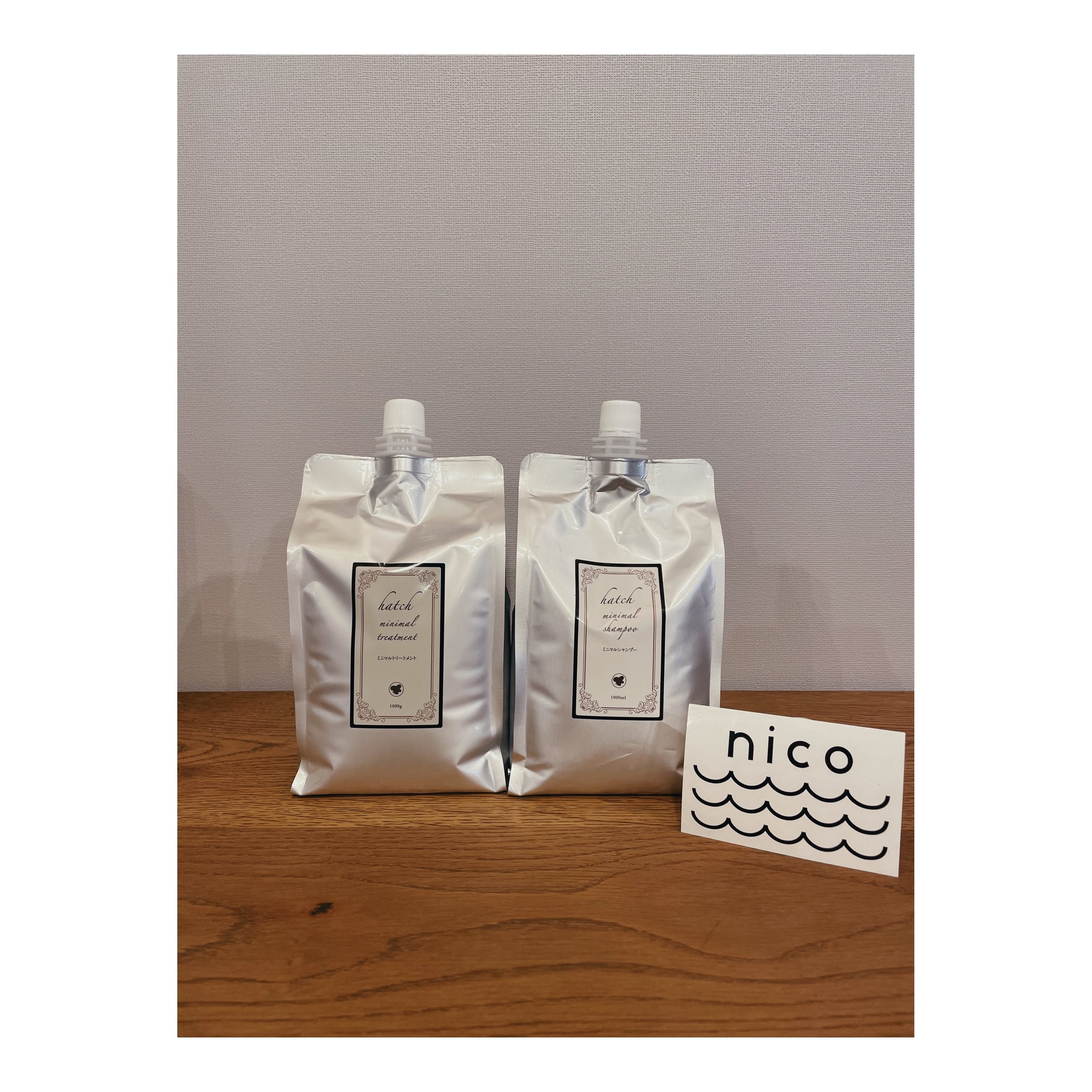 ハッチ蜜ヘアオイル 1000ml アウトバスオイル 大容量タイプ | nico＊shop