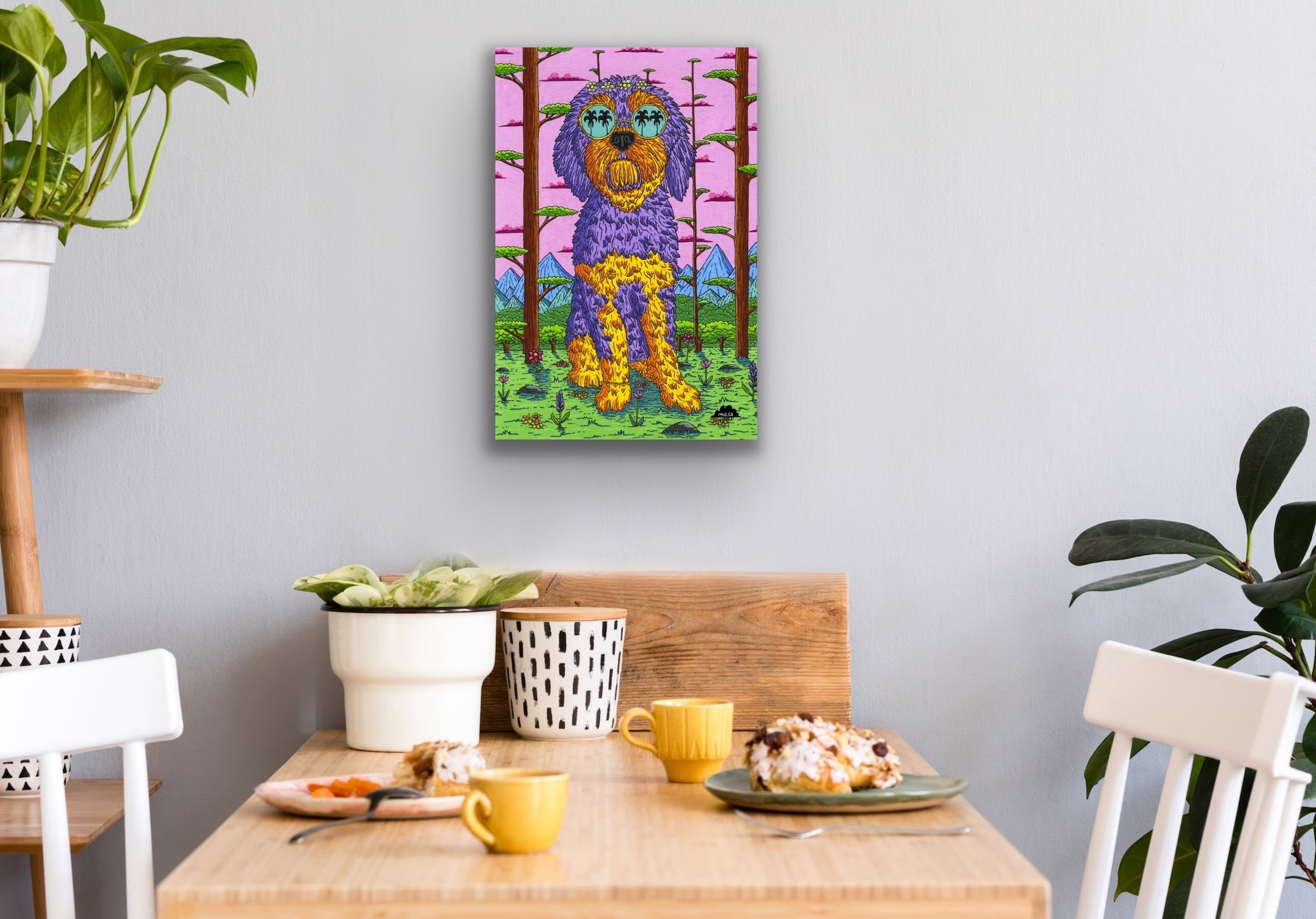 アートインテリア(キャンバス)A-C-84-4530_Juno the Doggie | MULGA