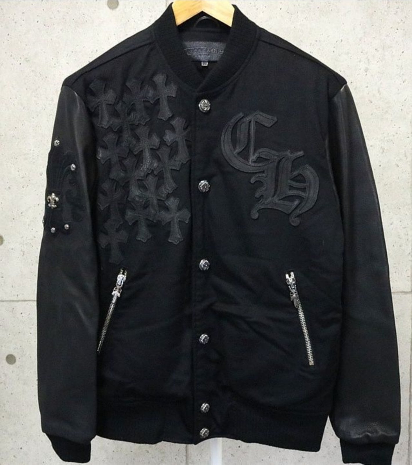 CHROME HEARTS クロムハーツ レターマン ジャケット | chromehearts