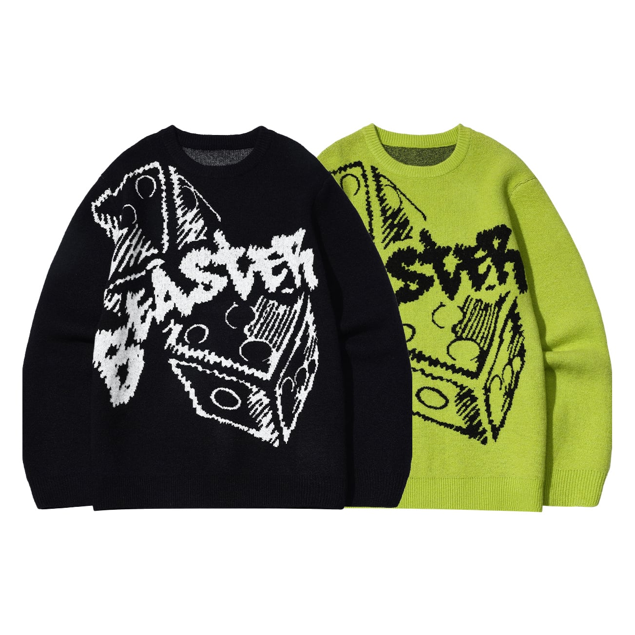 VINTAGE サイコロ セーター T586 | wshot