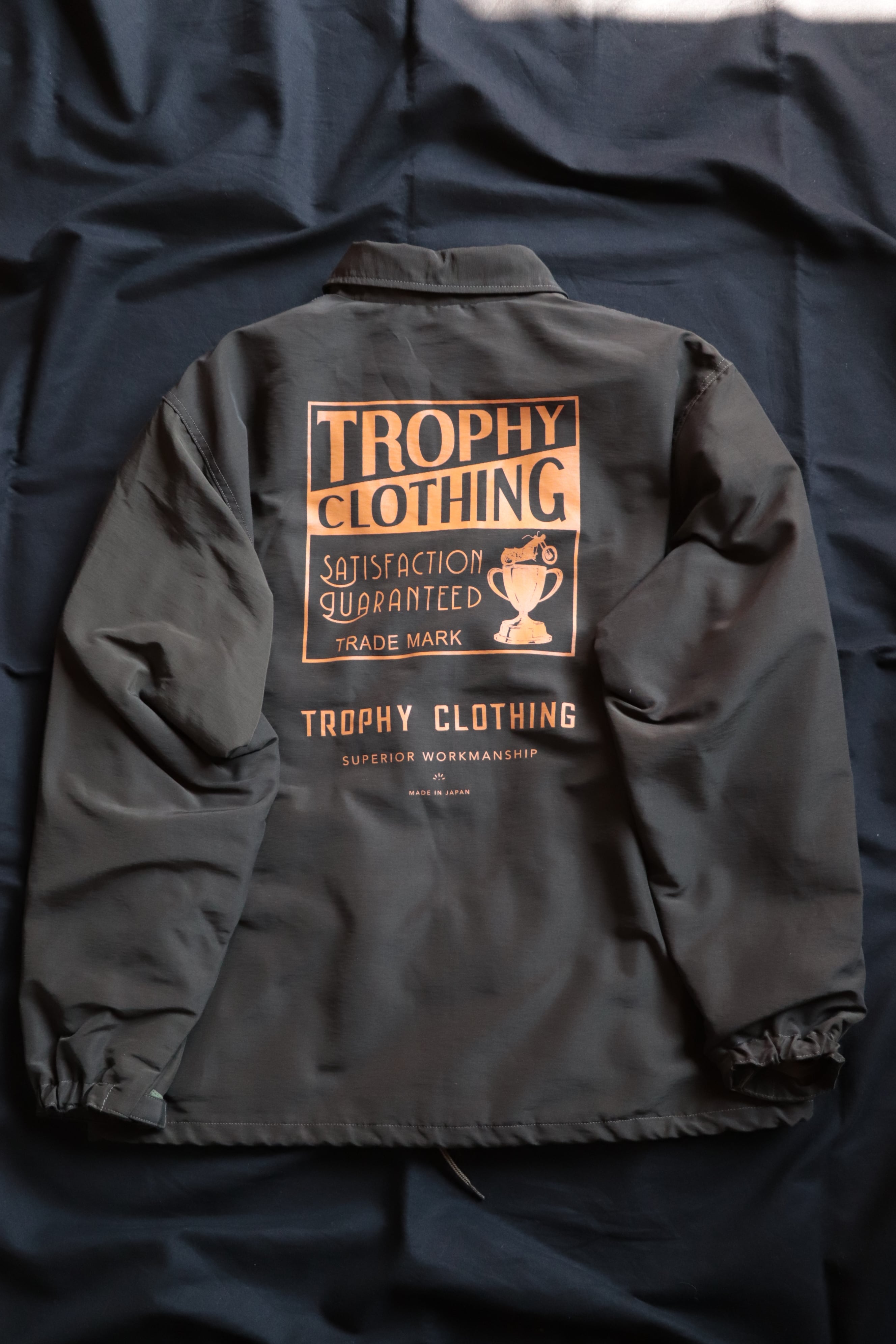 TROPHY CLOTHING/トロフィークロージング BOX LOGO WARM UP JACKET | MAMBO
