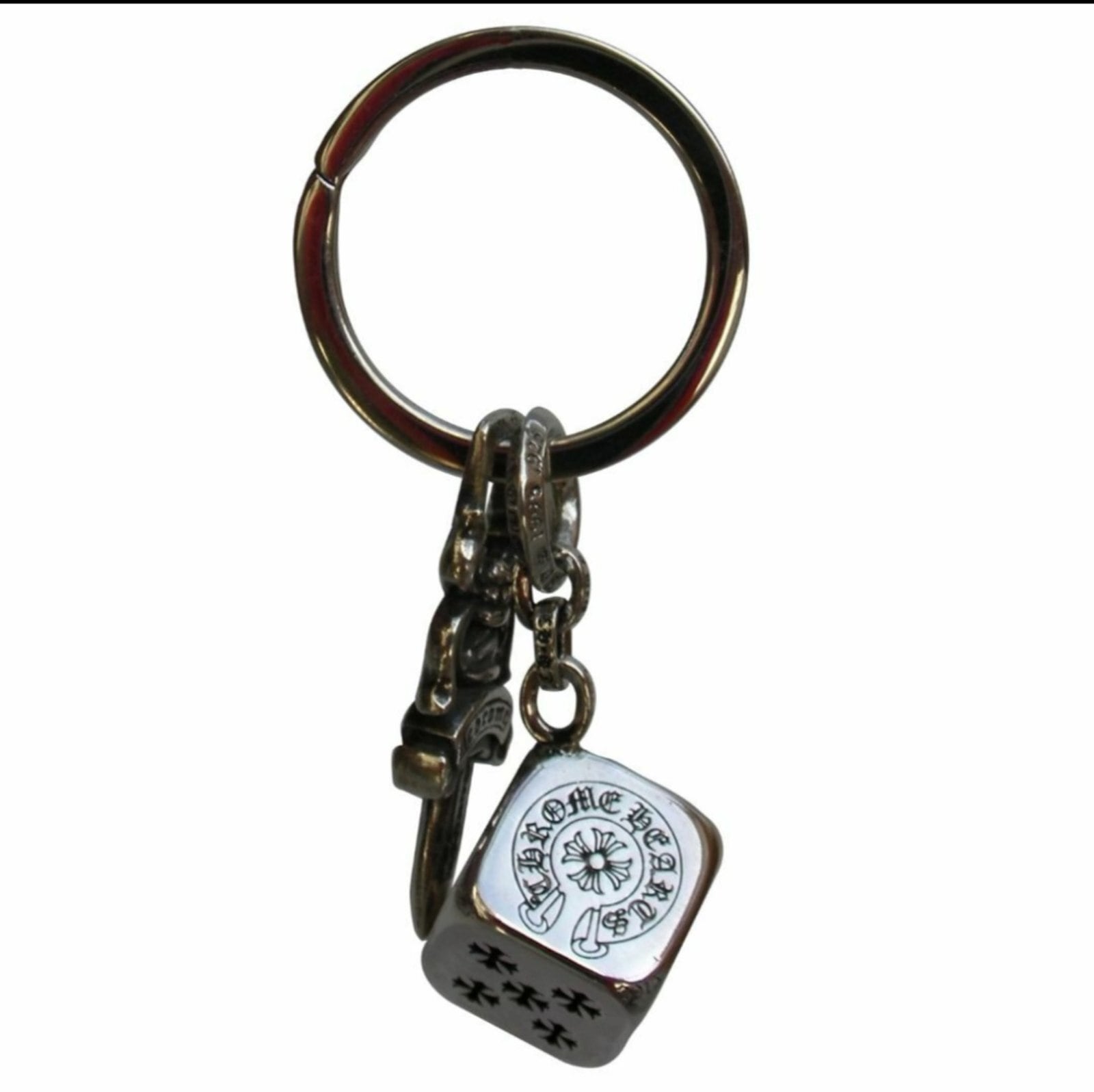 CHROME HEARTS クロムハーツ サイコロ ダガー キーリング | chromehearts