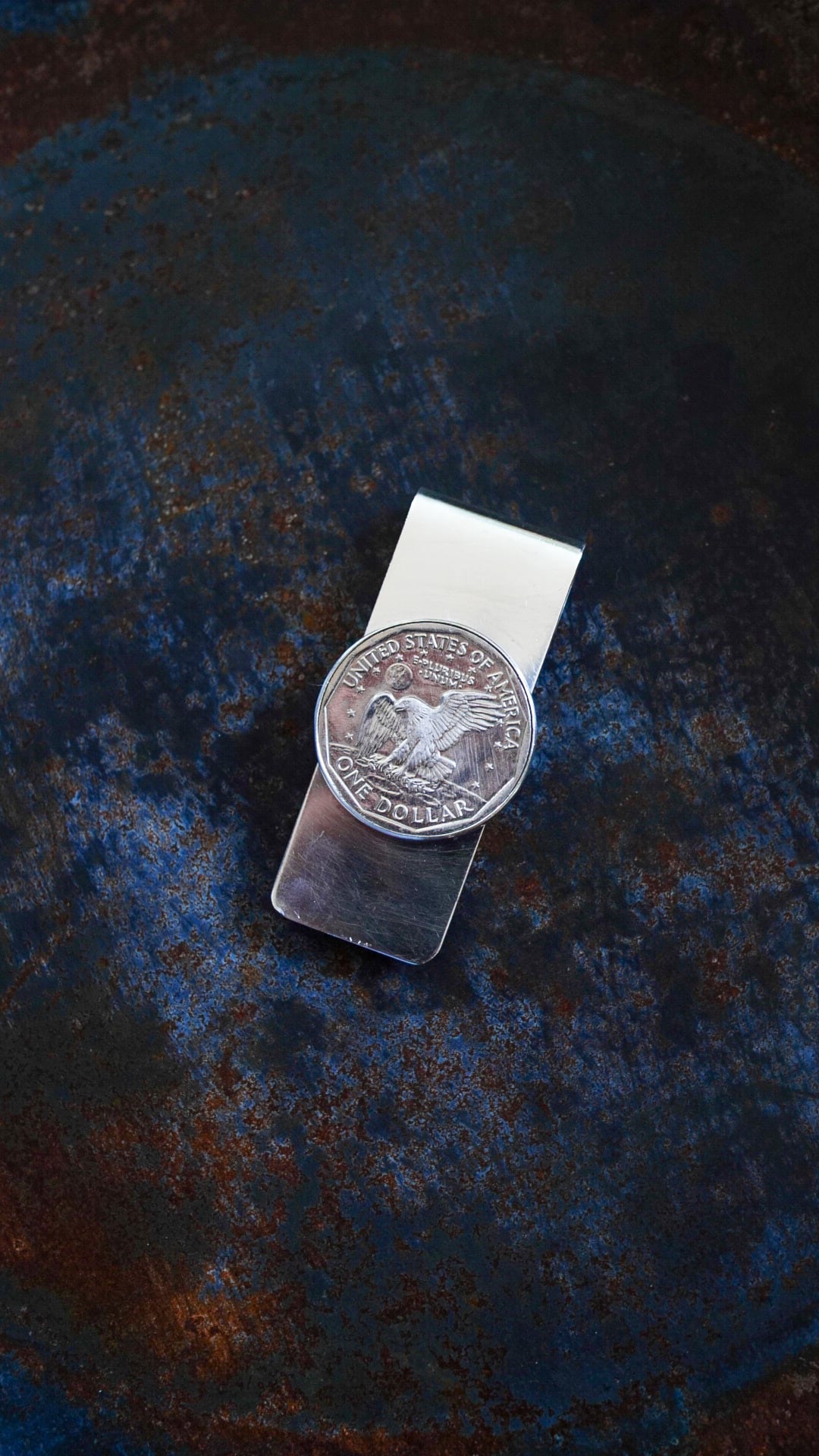 1988】TIFFANY&Co. ティファニー 1ドル コイン マネー クリップ