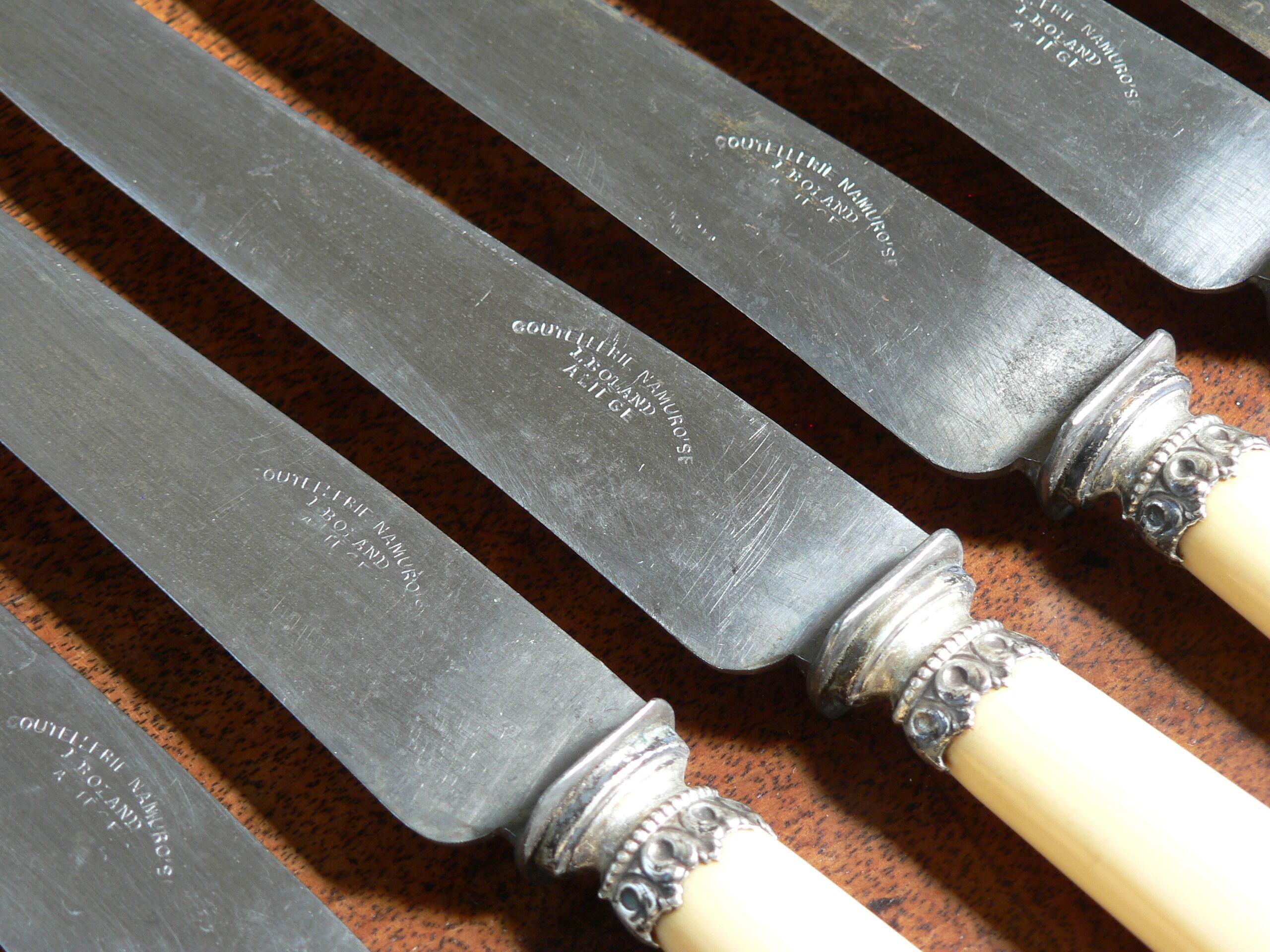 アンティーク フランス製メロン専用ナイフセット（1920〜30年代