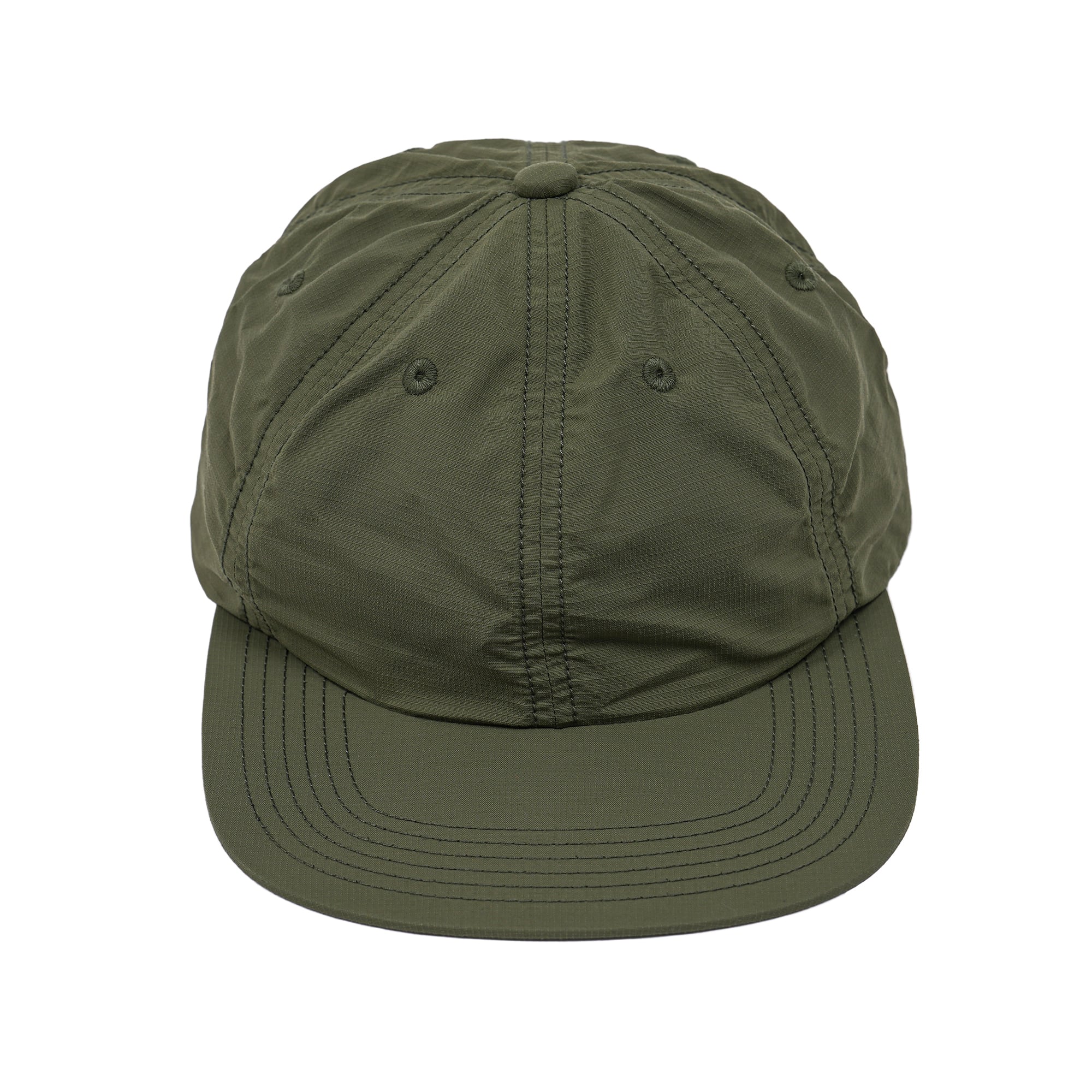 Nylon Rip Stop Shirring 6Panel Cap (olive) | OVY