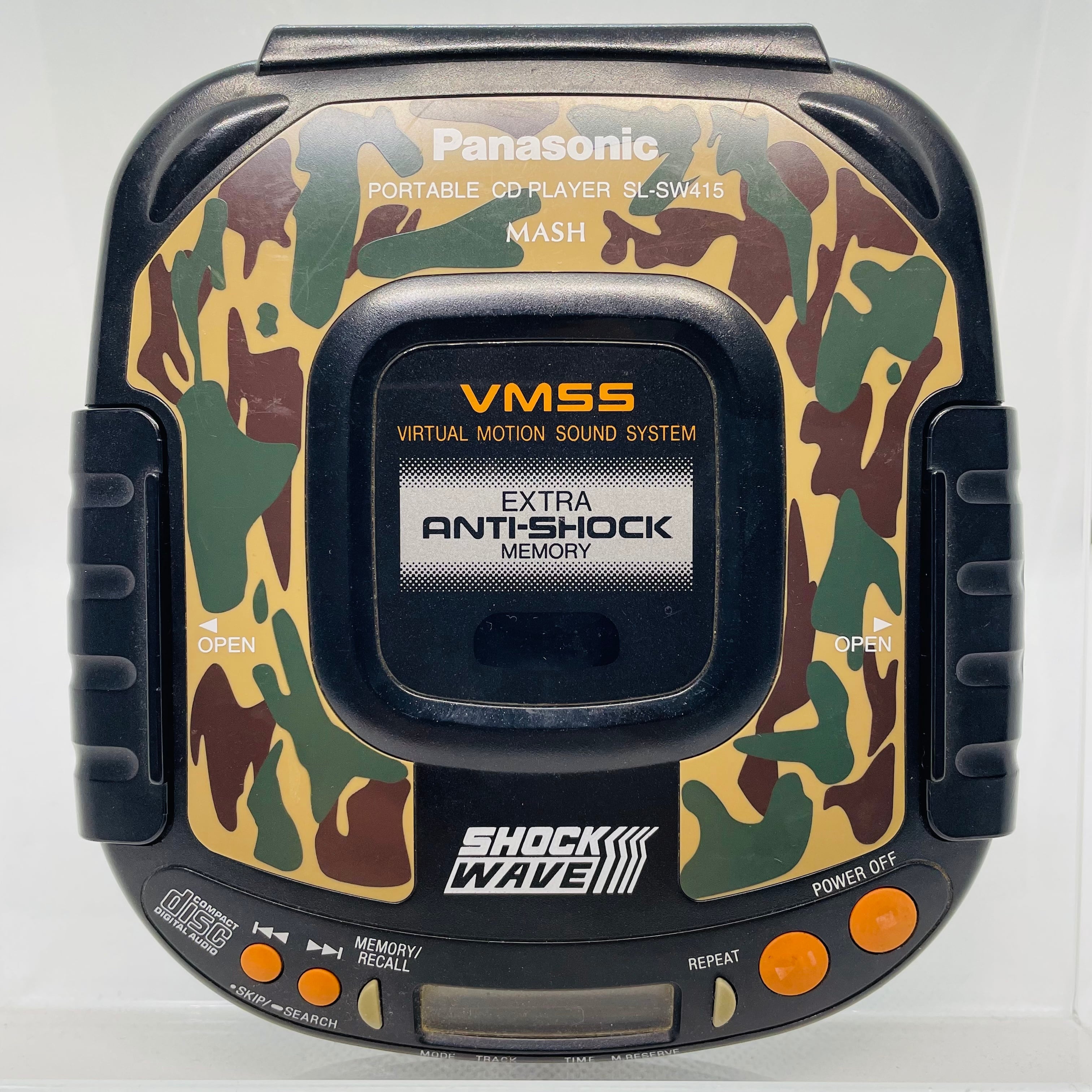 Panasonic SHOCK WAVE ポータブルCDプレーヤー 迷彩カラー | Rocturnal