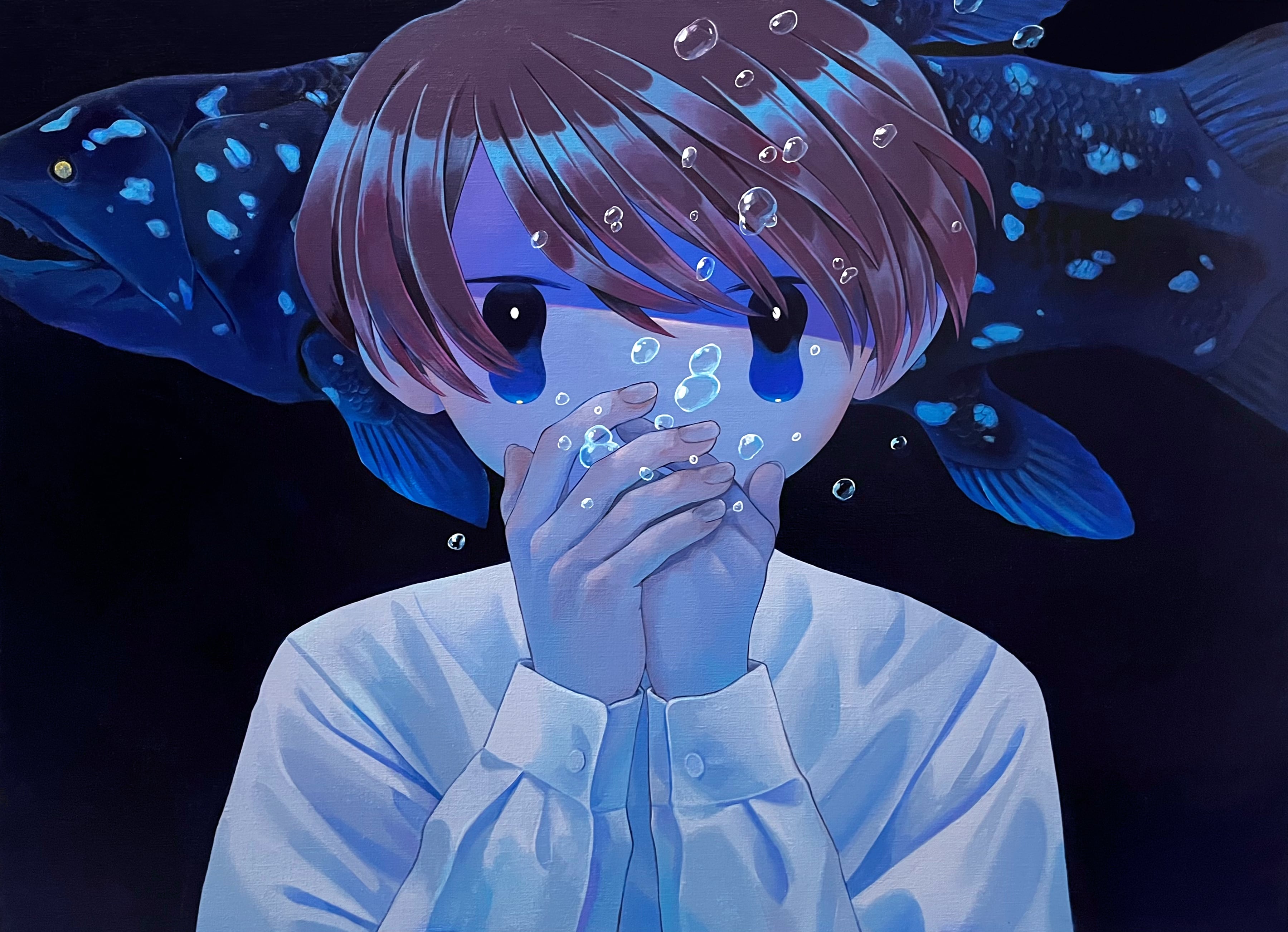 南あやかアクリルキャンバス作品