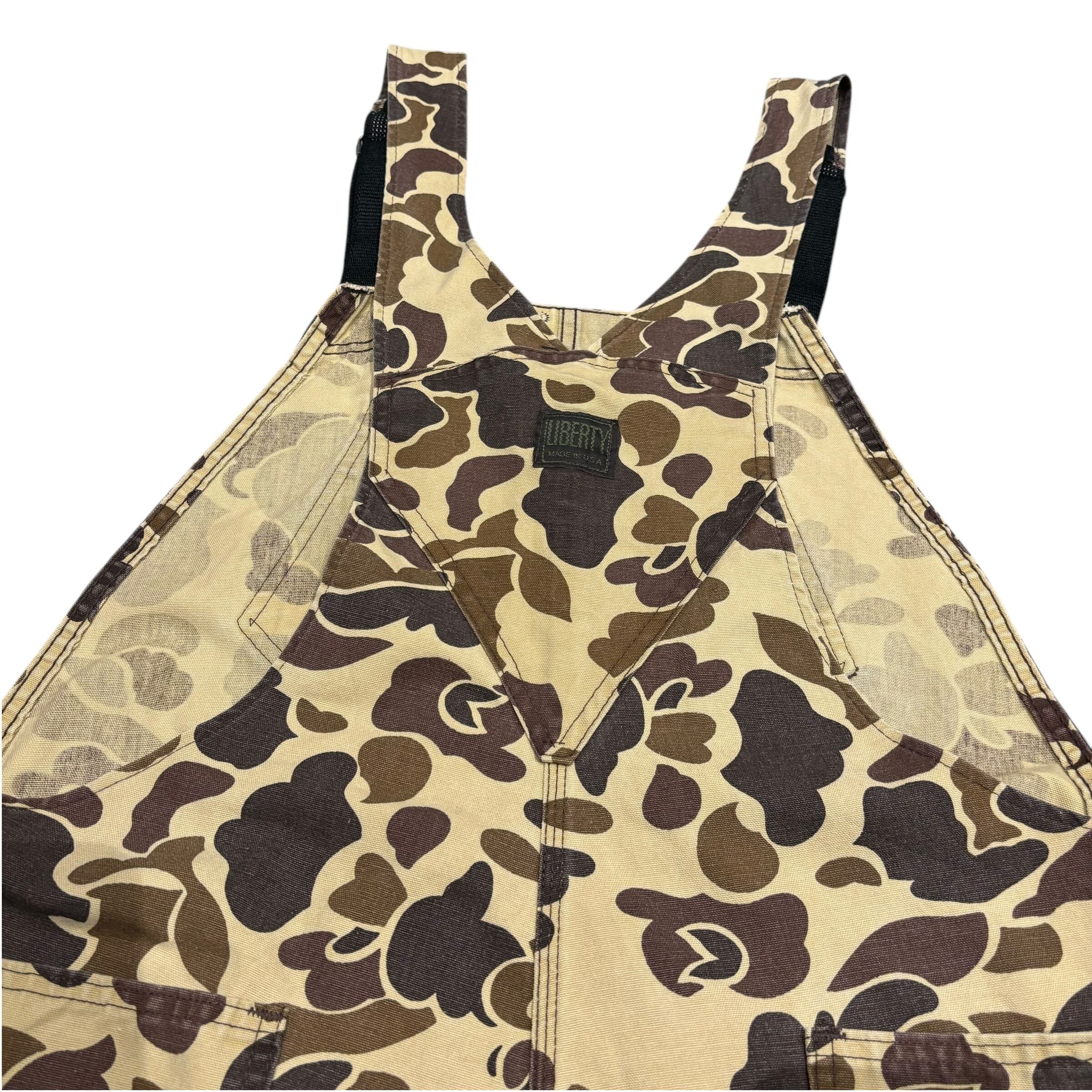 80's USA製 LIBERTY Duck Hunter Camo Overall 42 / リバティ ダック
