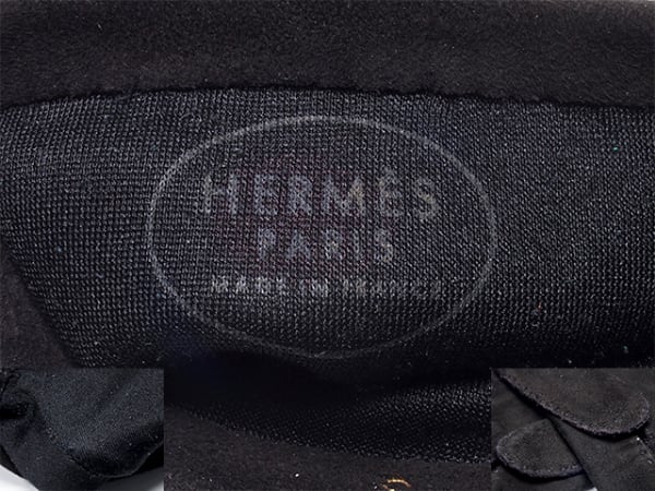 エルメス HERMES スエード グローブ 手袋 6 1/2 | 質ミウラ BASE
