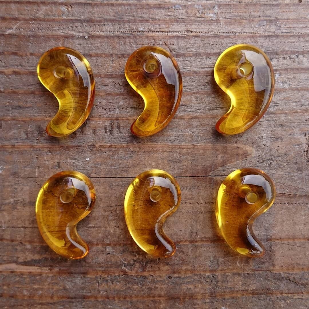 天然石 勾玉 30mm シトリン | shoprahu