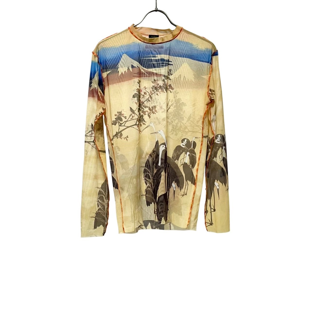 JEAN PAUL GAULTIER HOMME japanese pattern power-net | NOIR ONLINE