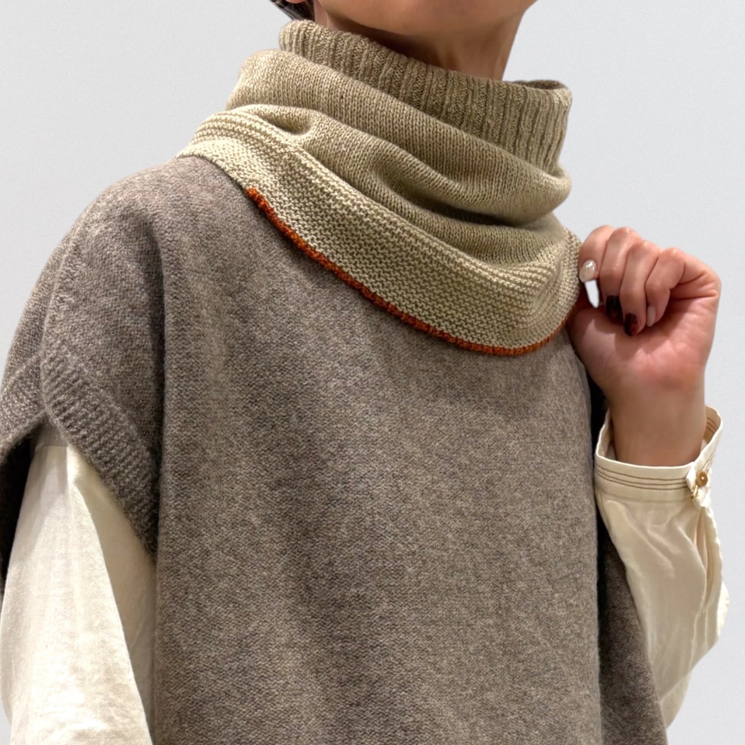 nume カシミヤセーブルニットスヌード | CoCo Cuore