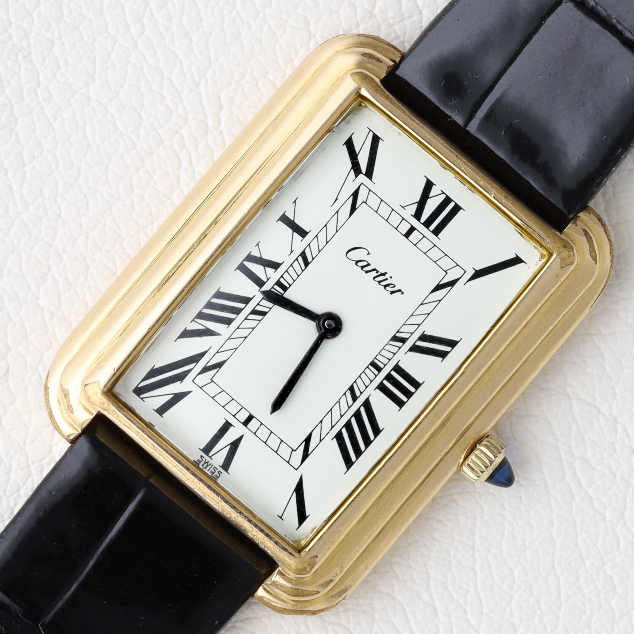 カルティエ ステップドタンク 白文字盤 Ref.5512116 | Ante Official